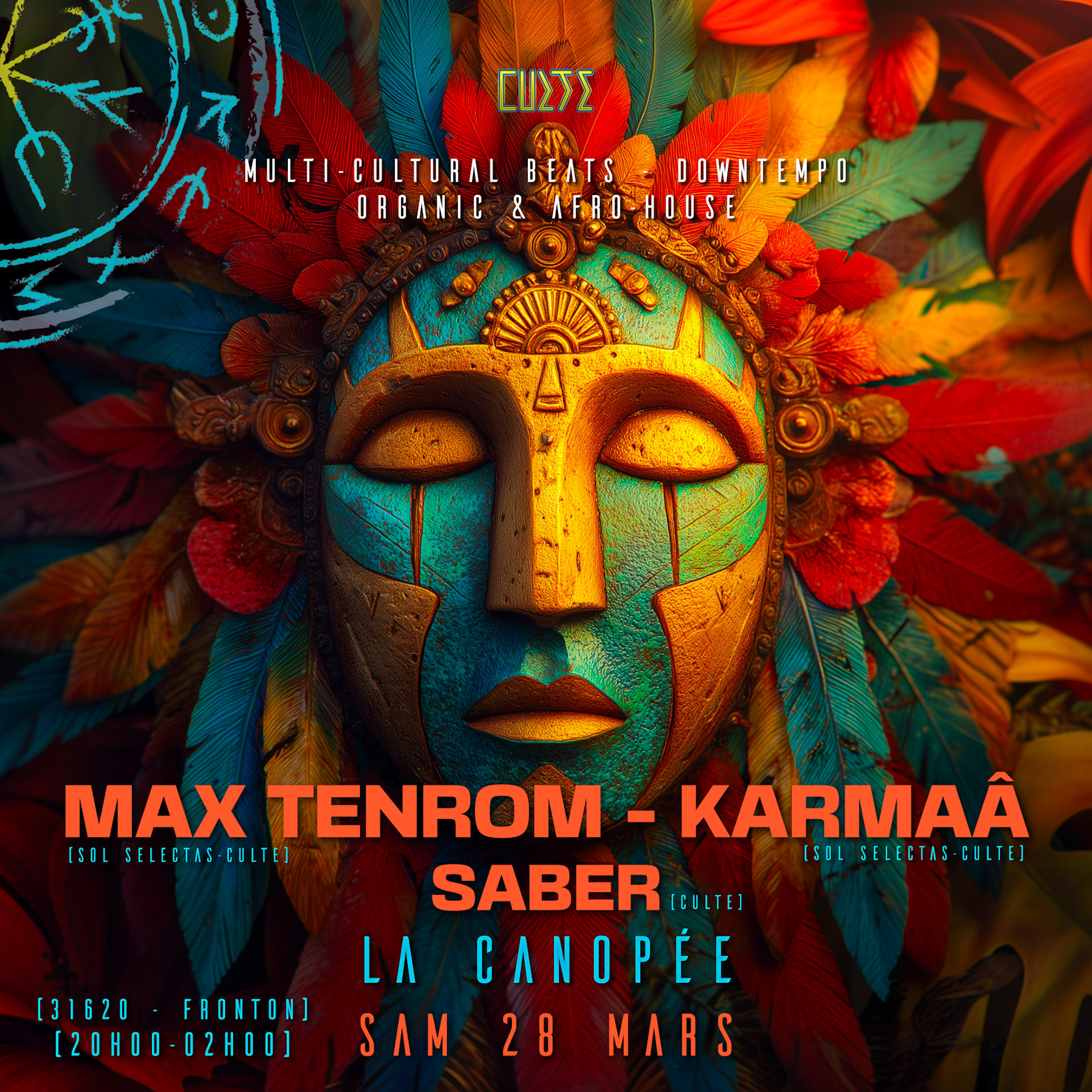 Soirée Culte: Max Tenrom, Karmaâ Et Saber