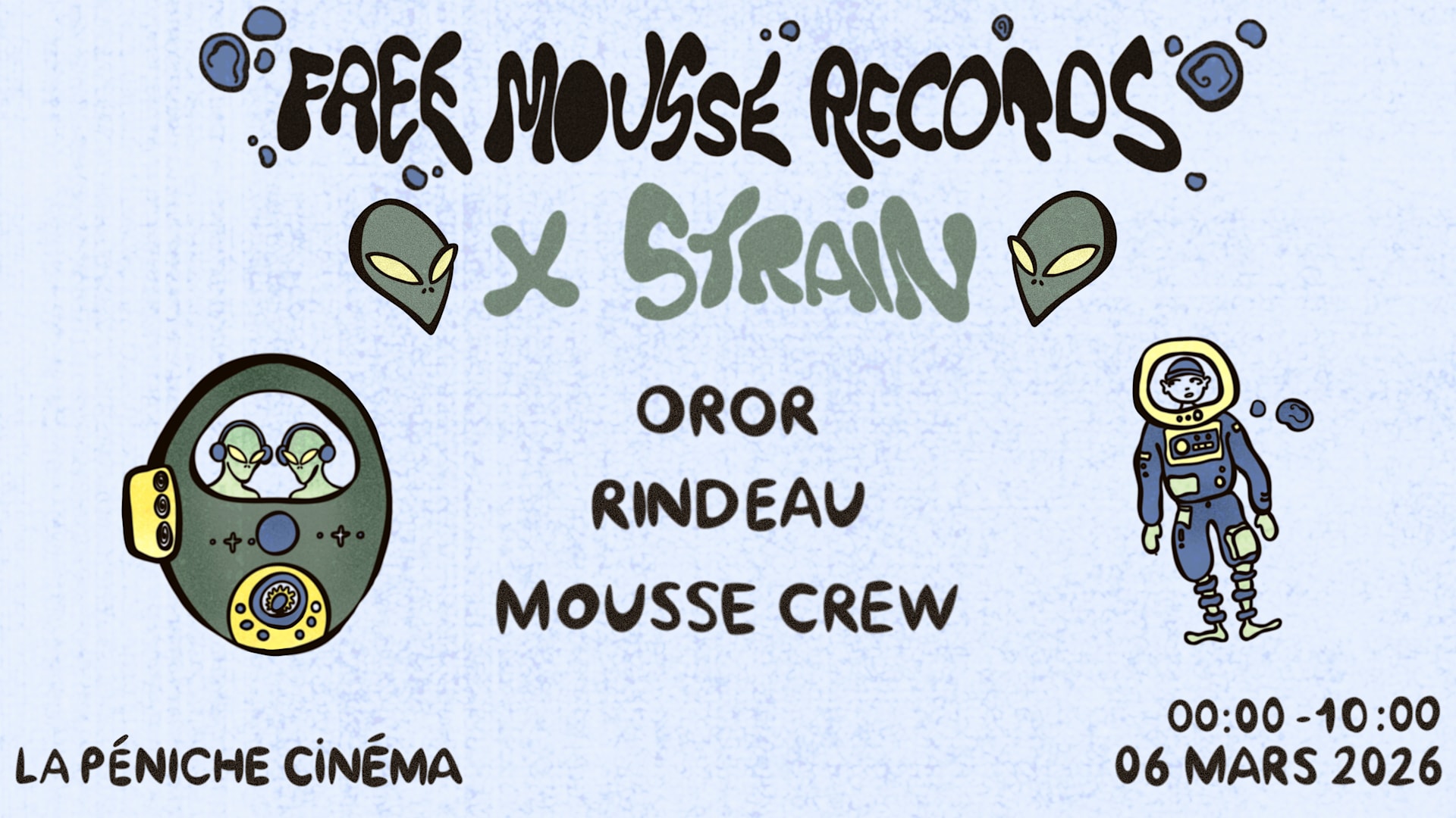 Free Mousse X Strain W/ Oror