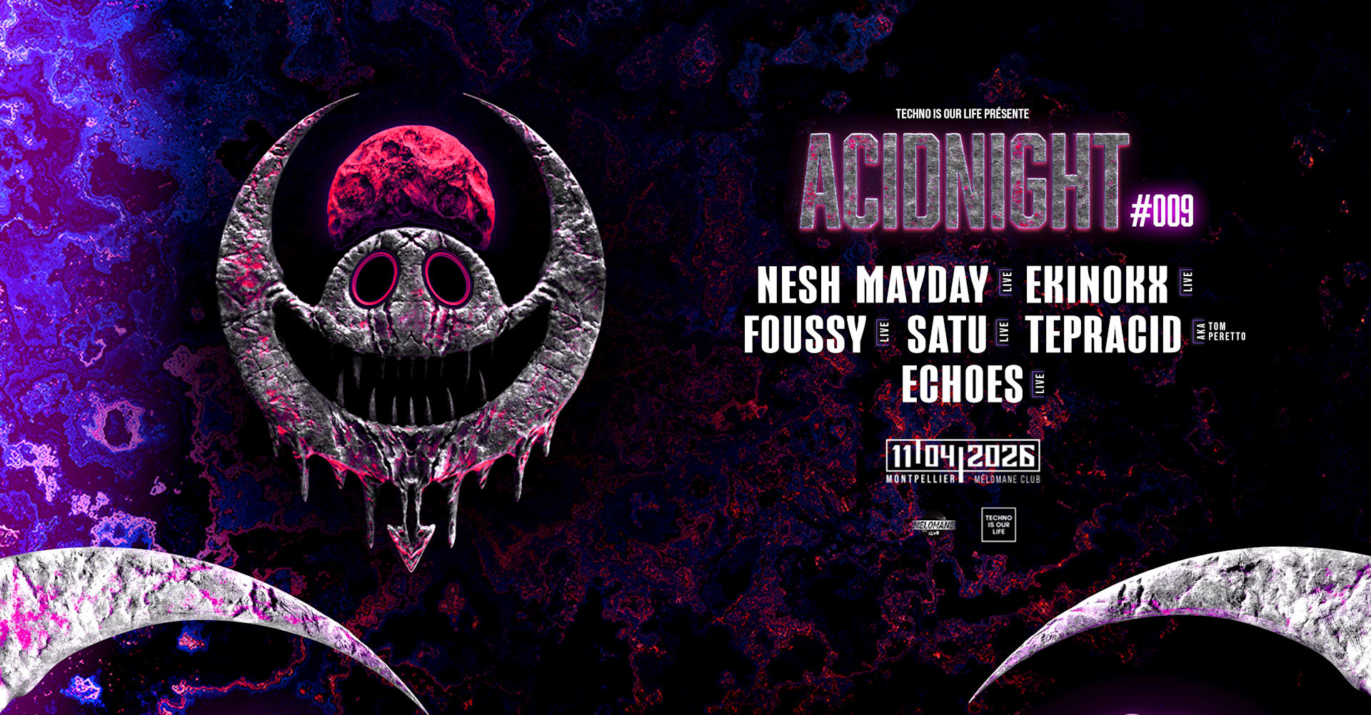 Techno Is Our Life Presente Acidnight #009