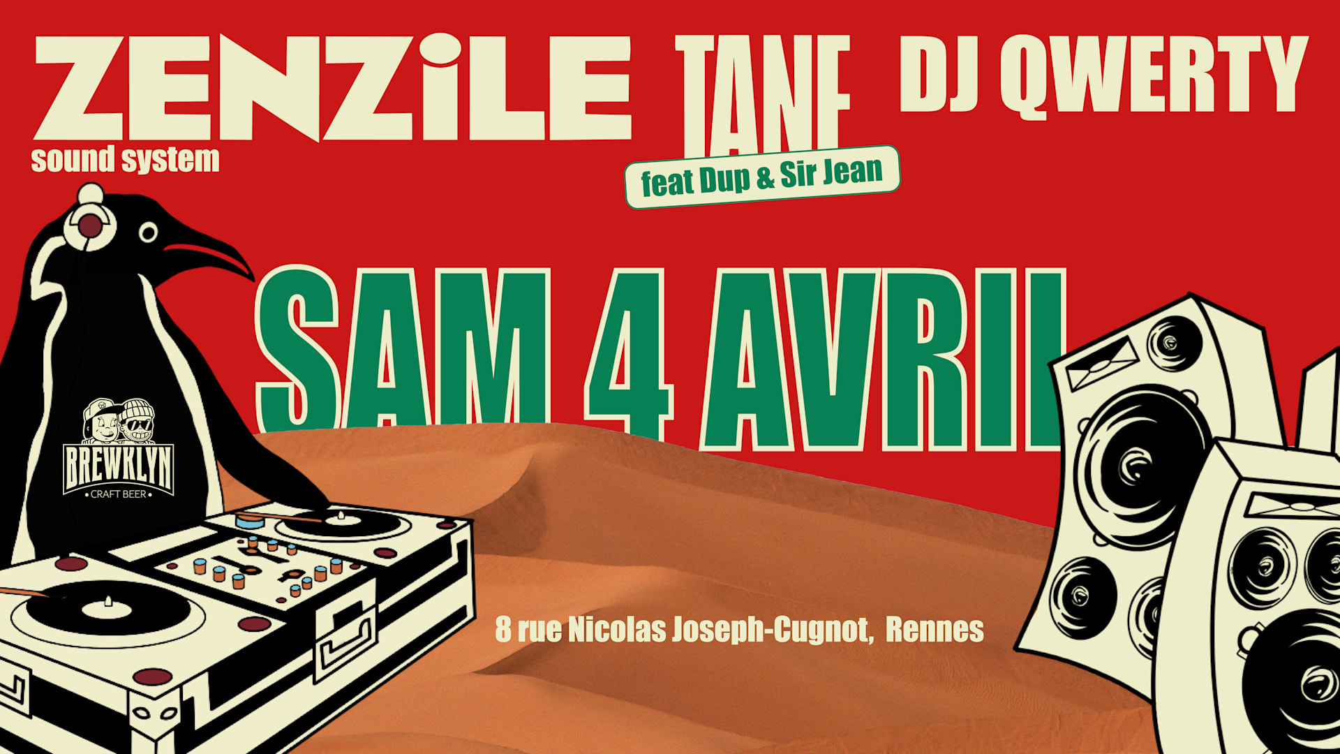 Zenzilé Sound System - Tane (Feat Dup & Sir Jean) -Dj Qwerty
