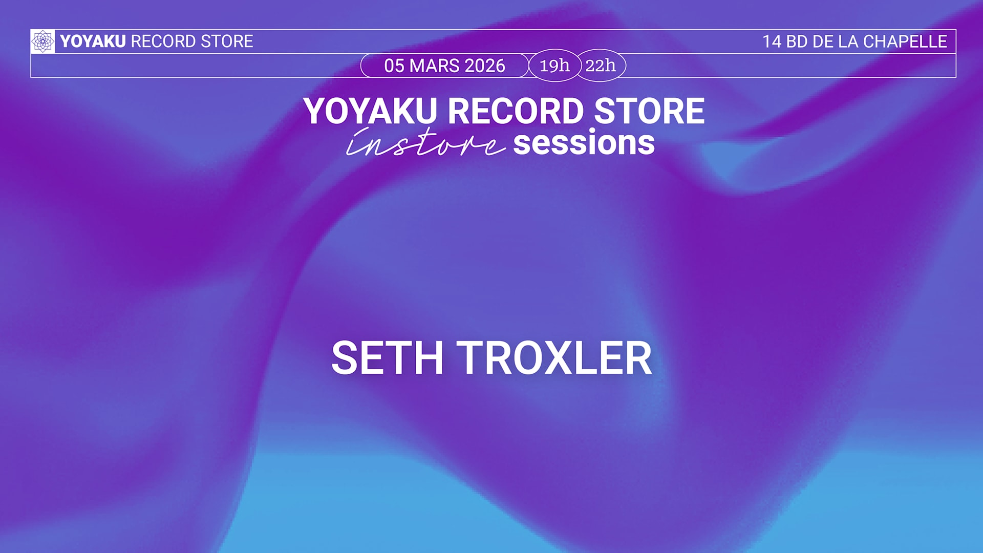 Instore Session With Seth Troxler