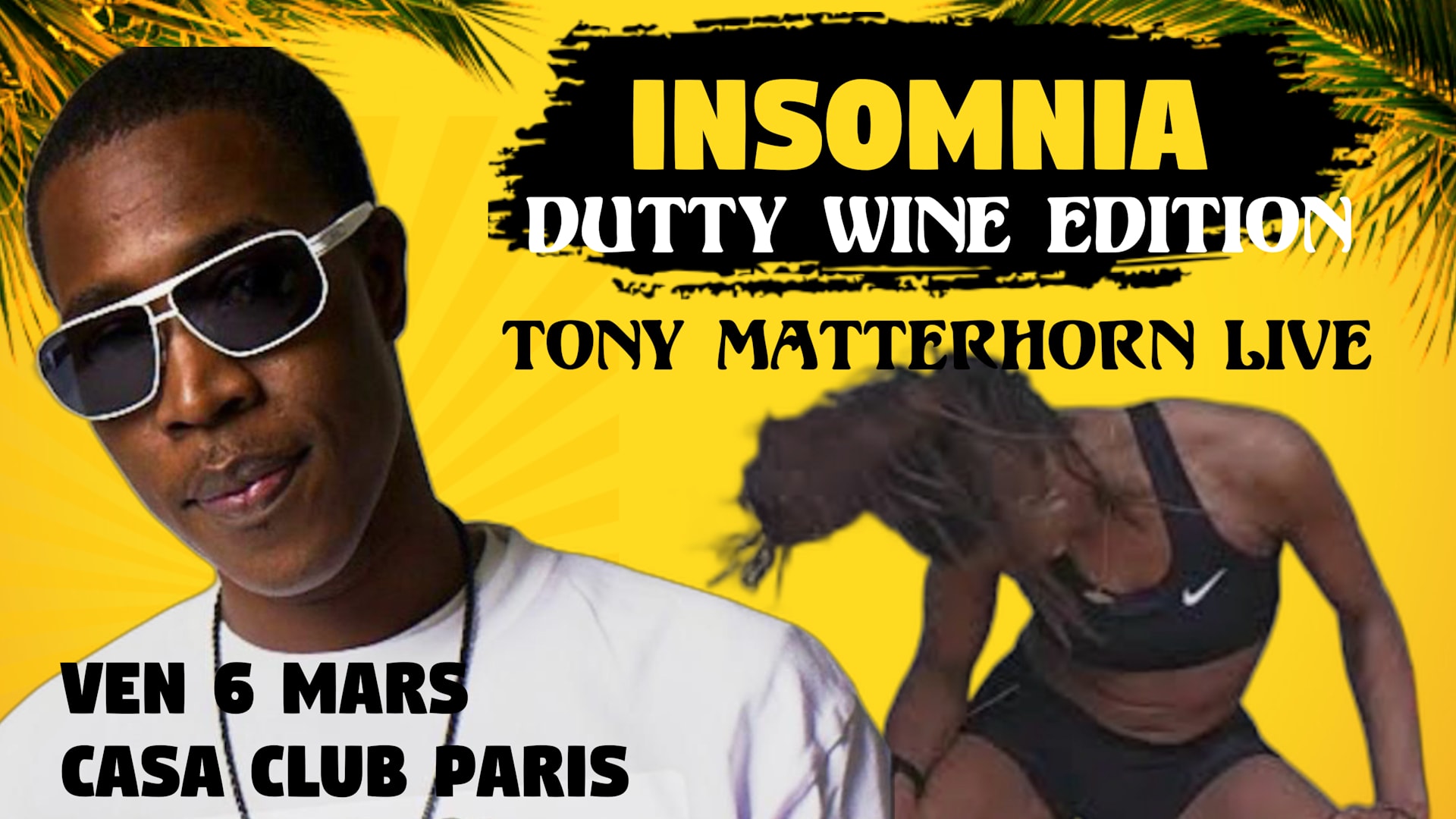 Insomnia: Tony “Dutty Wine” Matterhorn Showcase