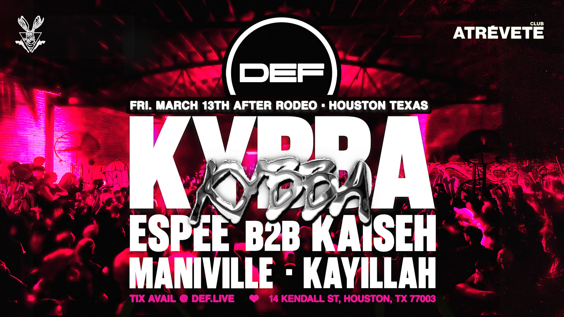 Kybba, Espee B2b Kaiseh, Maniville, Kayillah At Def | Htx