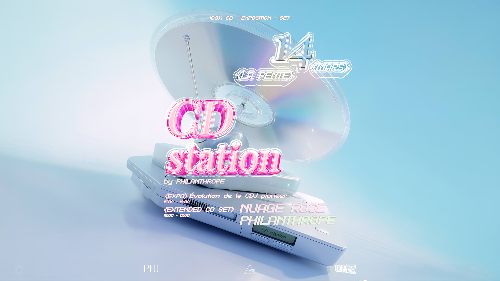 CD Station : 100% CD, Expo & Dj Sets