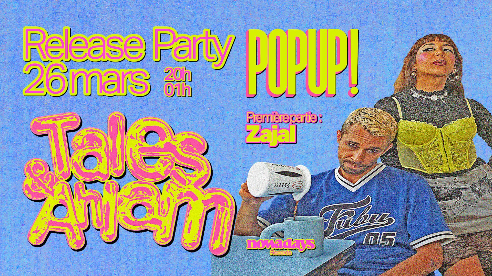 Tales & Ahlam Release Party + Zajal