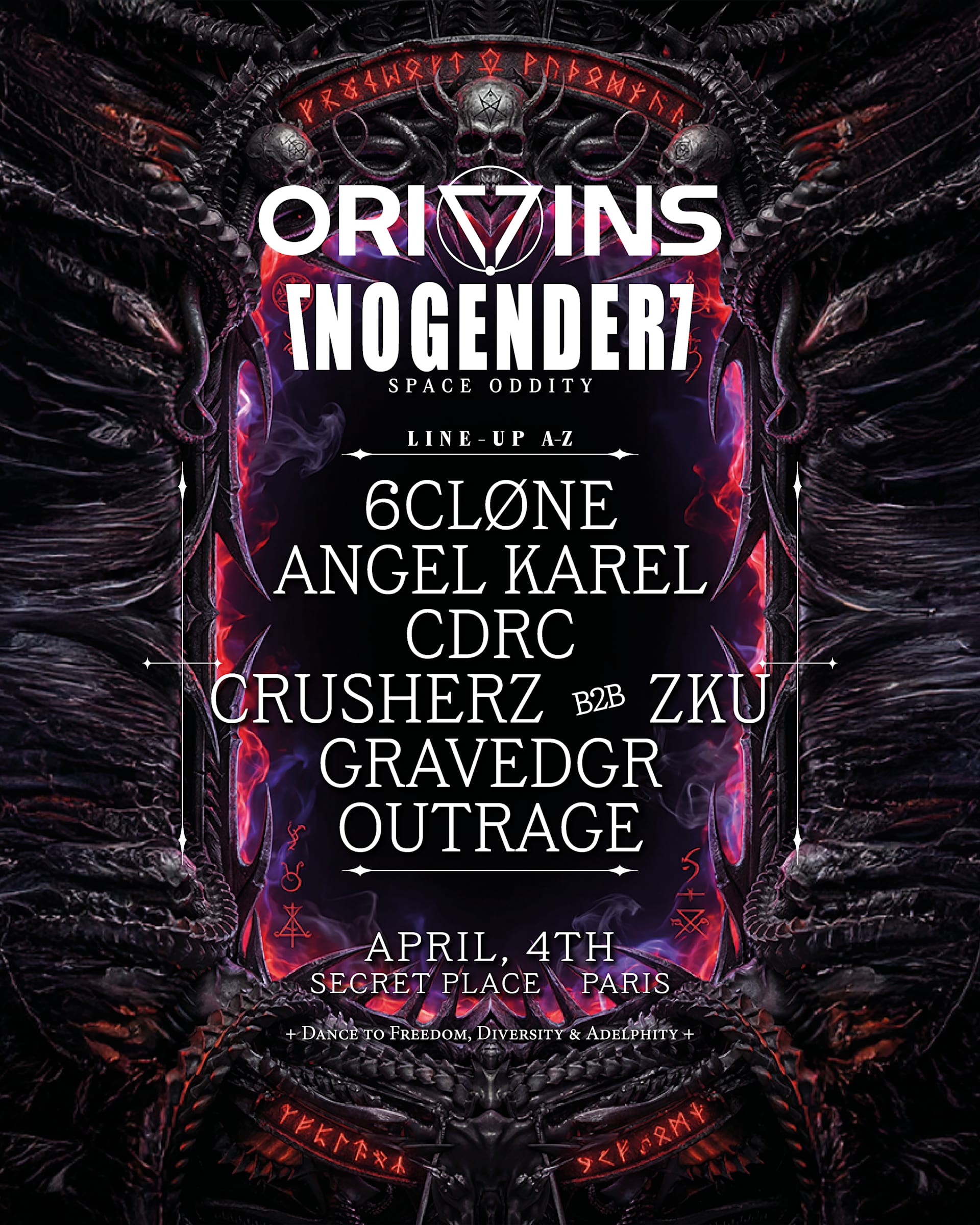 Origins X Nogender Invite Gravedgr