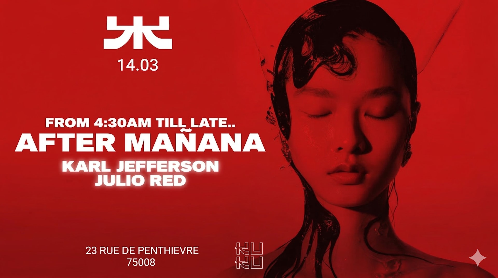 Kuku Paris X After Mañana 15.03