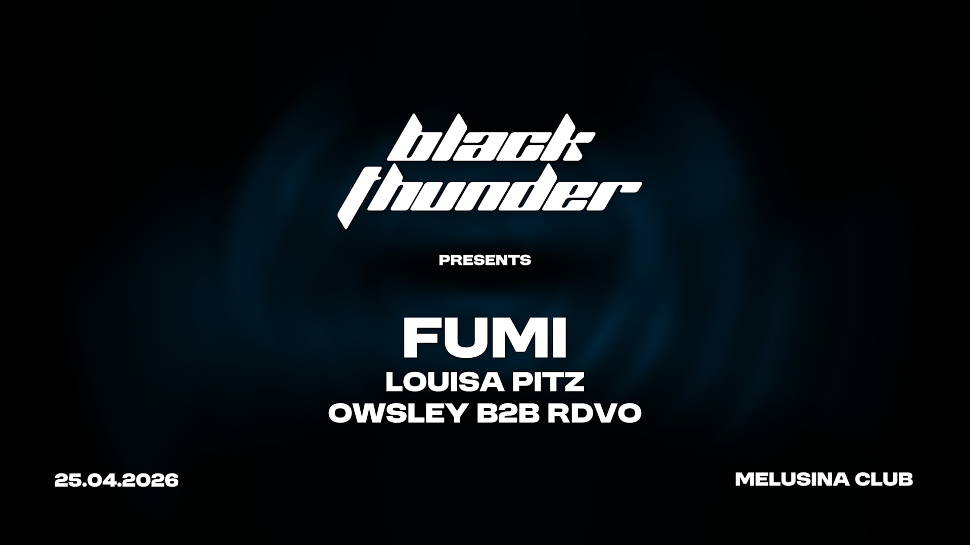 Black Thunder W/ Fumi,Louisa Pitz,Owsley & Rdvo
