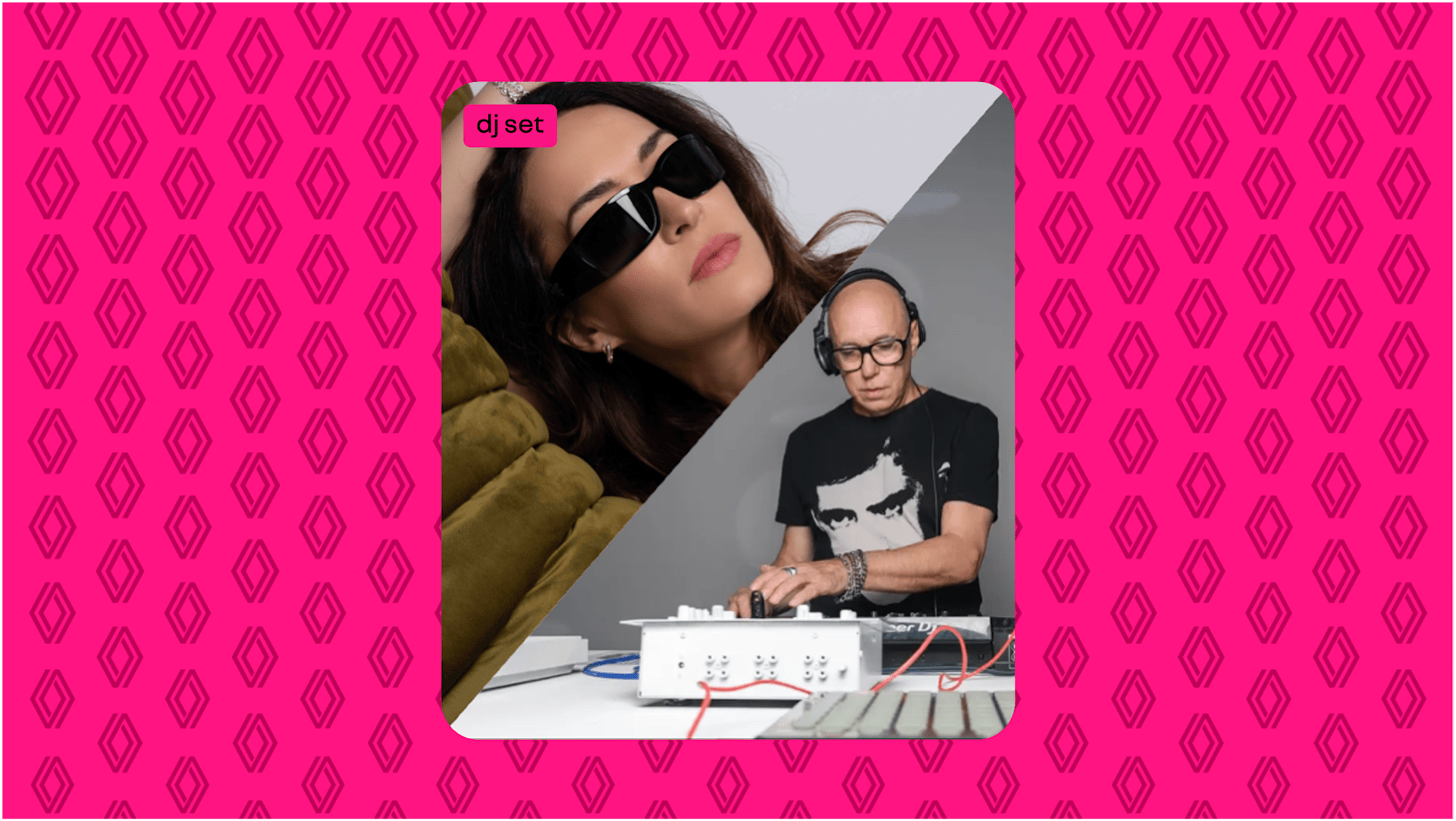 Pop Art Car Dj Set : Nathalie Duchene - Patrick Vidal