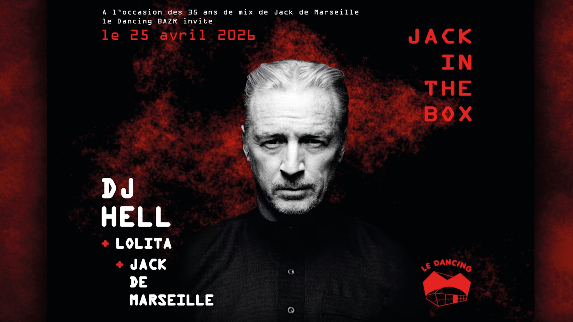 Dj Hell + Jack De Marseille + Lolita