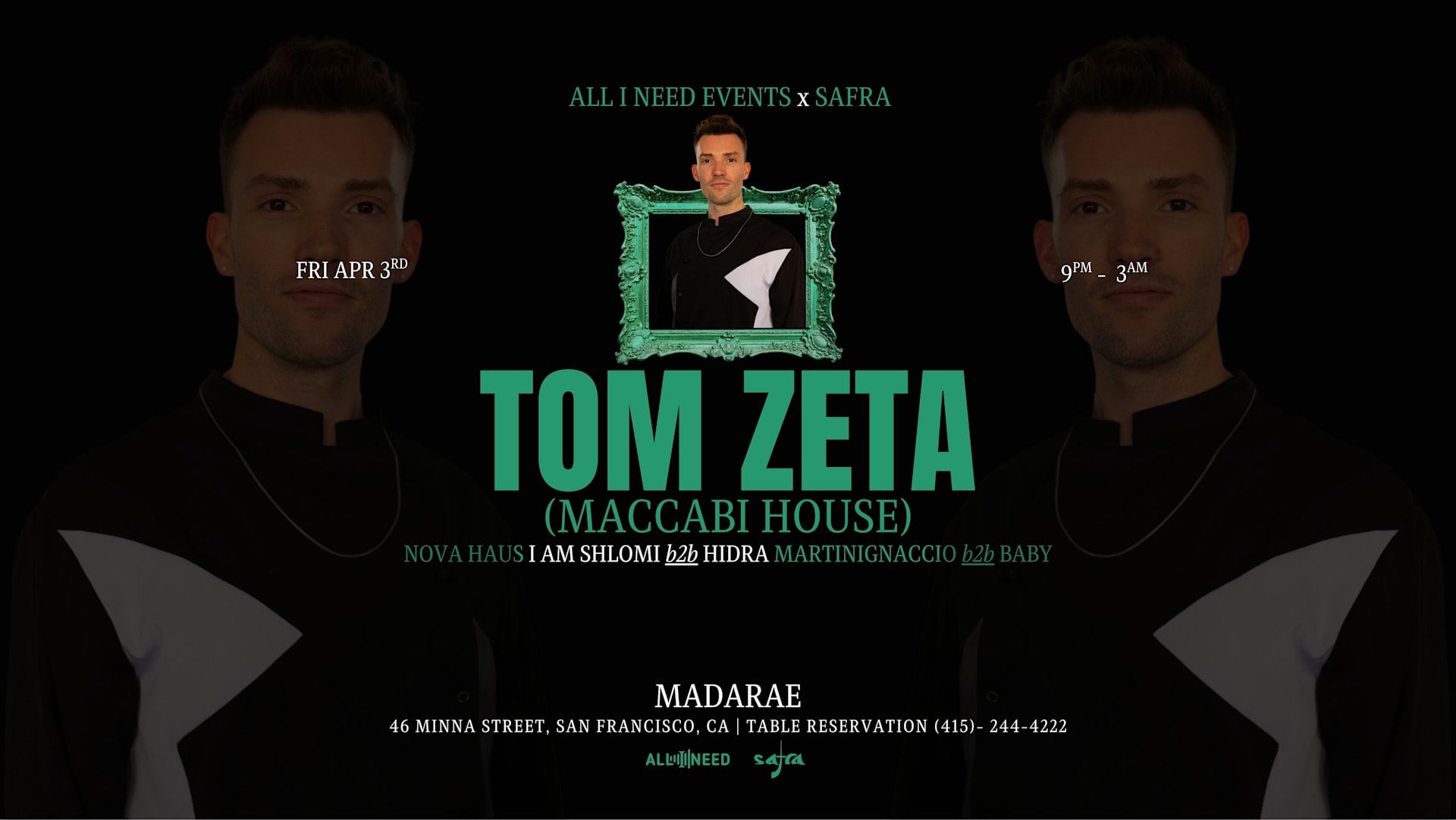Tom Zeta (Maccabi House) At Madarae