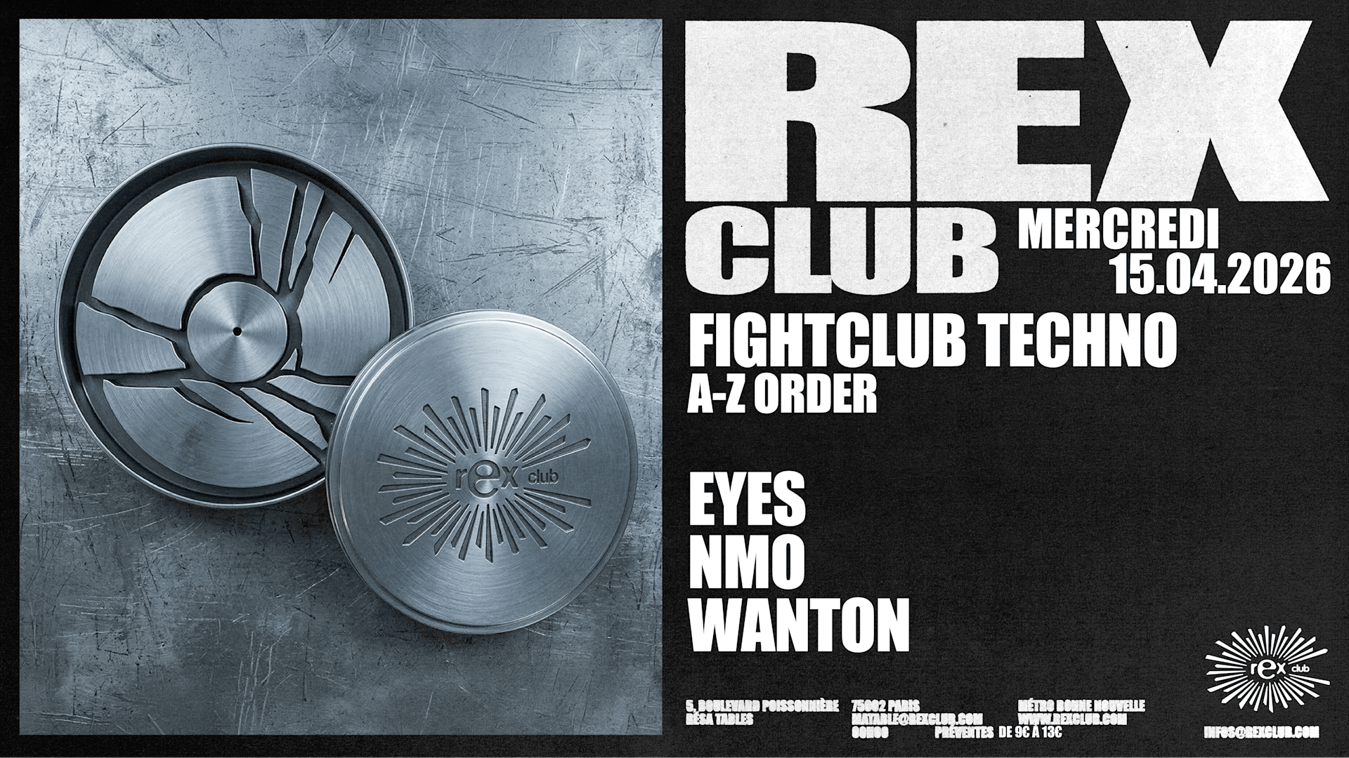 Fightclub Techno: Eyes, Nmo, Wanton