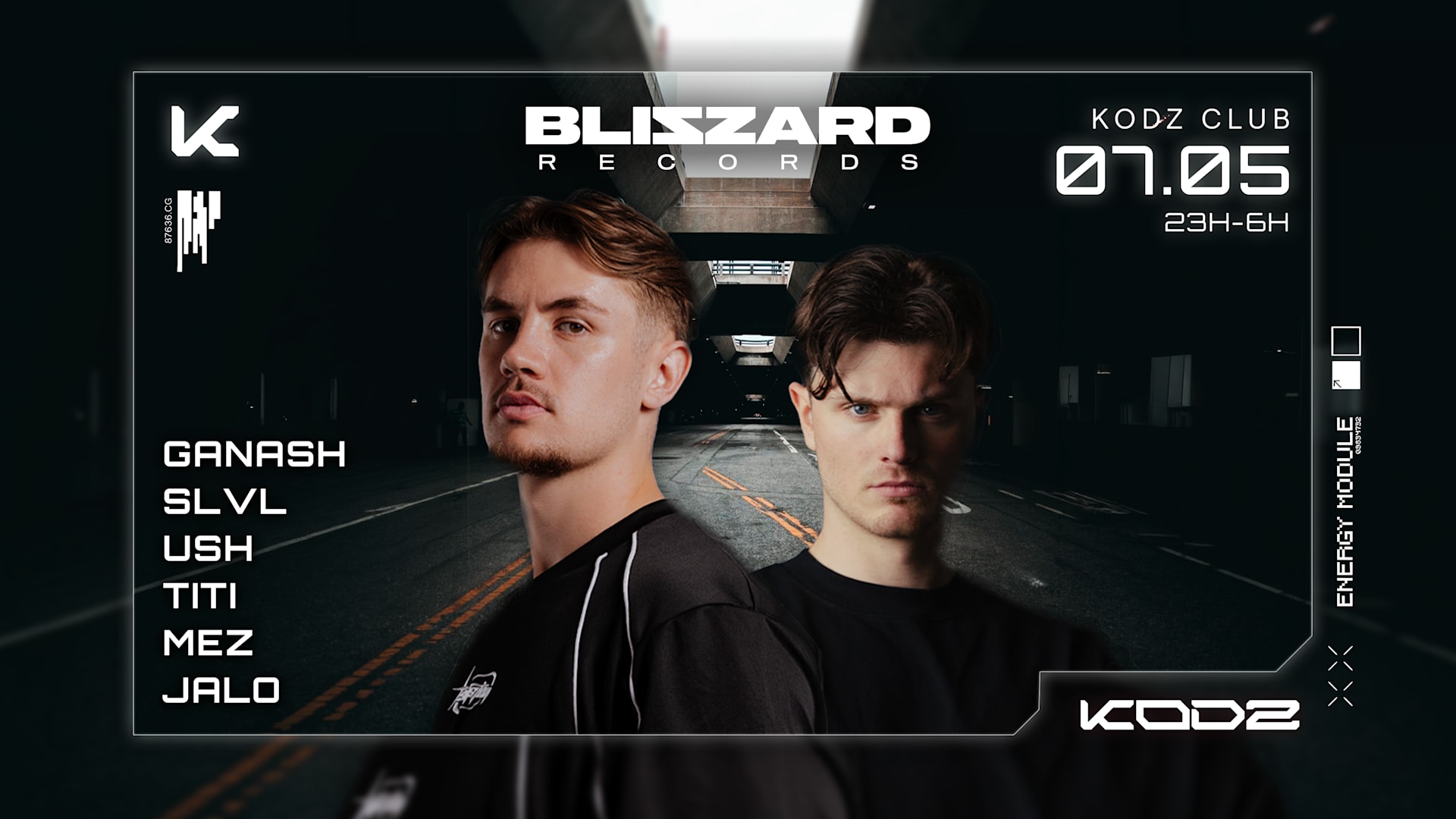 Kodz X Blizzard : Ush, Slvl, Titi, Mez, Jalo, Ganash