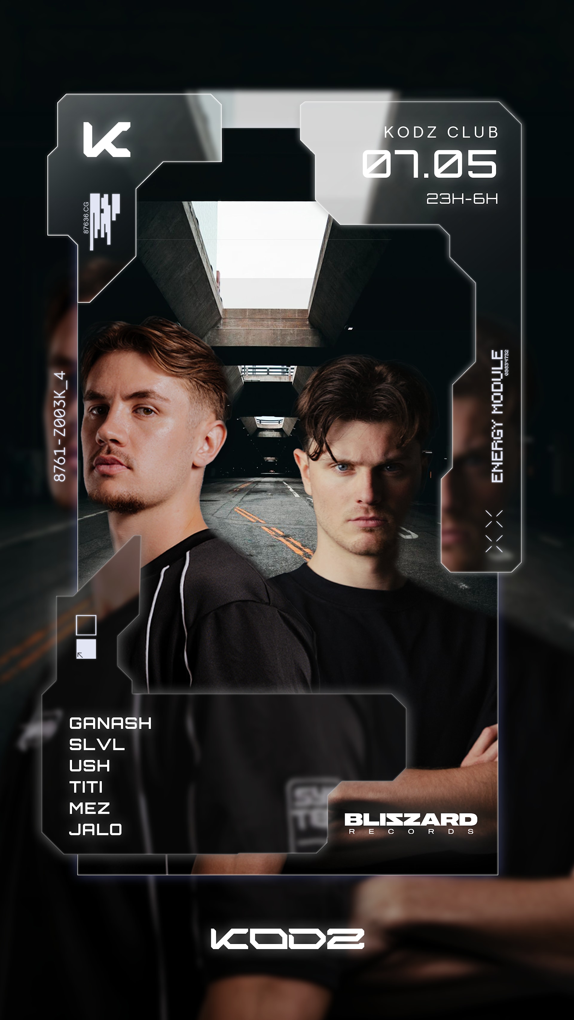 Kodz X Blizzard : Ush, Slvl, Titi, Mez, Jalo, Ganash