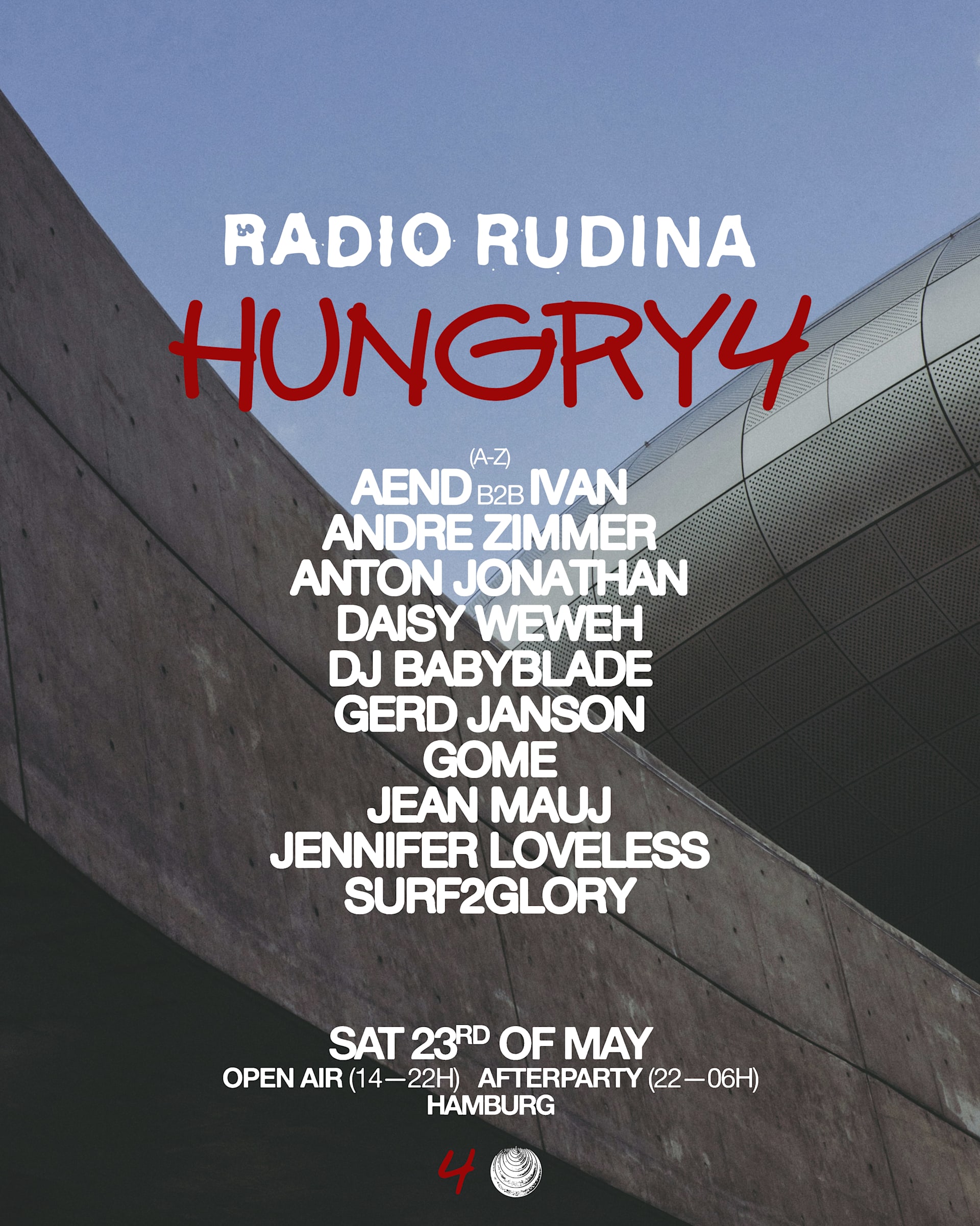Hungry4 X Radio Rudina Ps. Gerd Janson, Jennifer Loveless &.