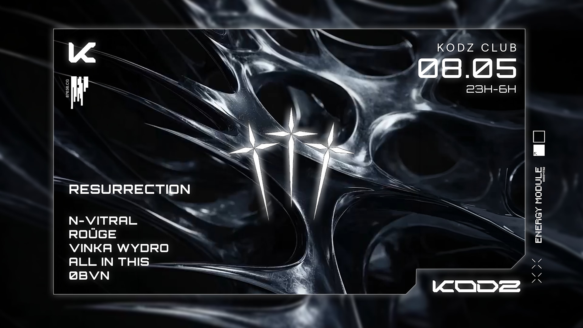 Kodz X Resurrection : N-Vitral, Rouge, Vinka Wydro & More