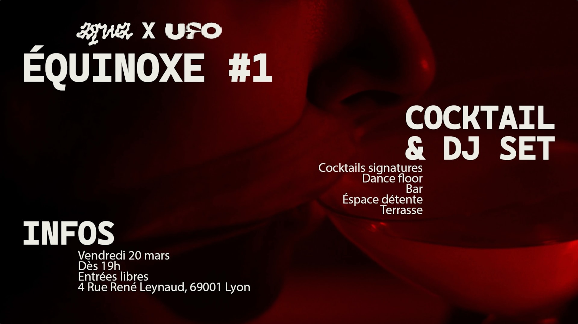 Equinoxe #1 - Cocktail & Dj Set (Ufo X Aqwa)