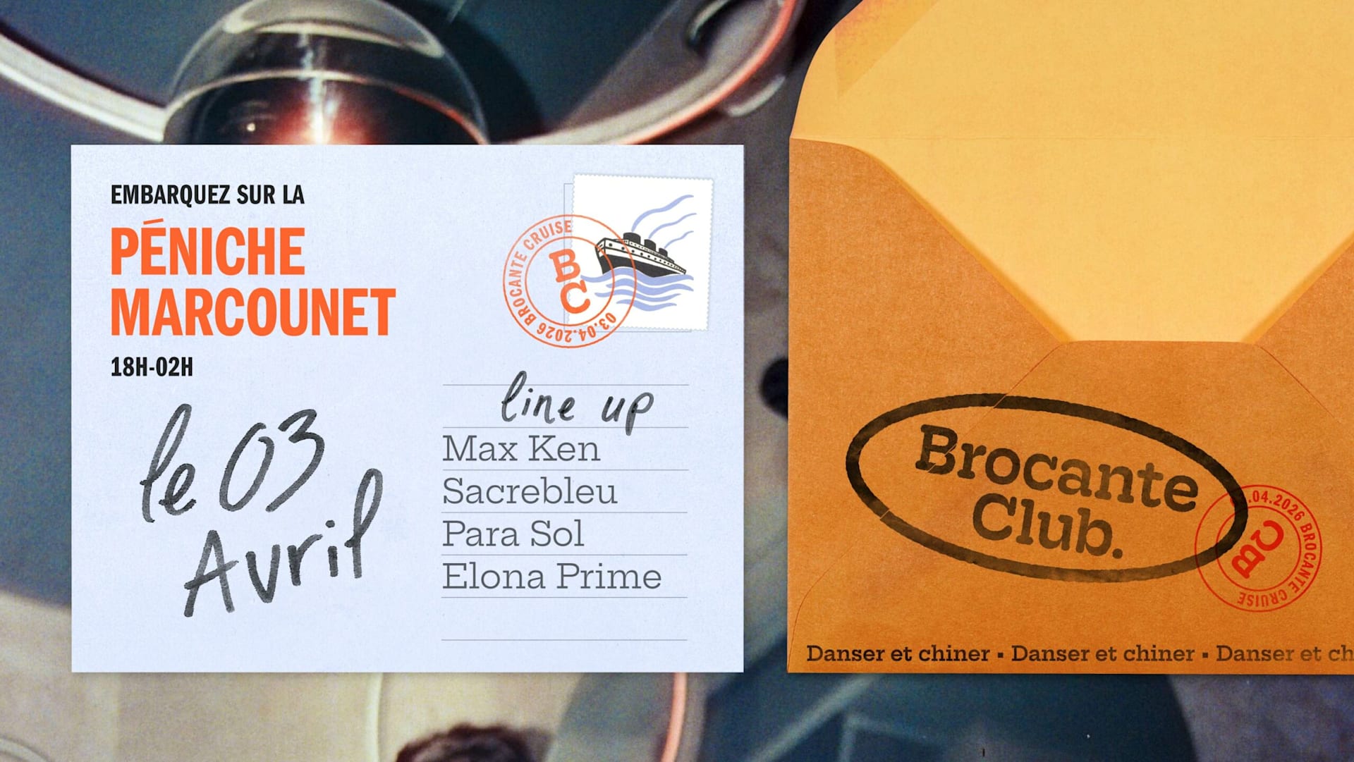 Brocante Club : Elona Prime, Max Ken, Para Sol, Sacrebleu