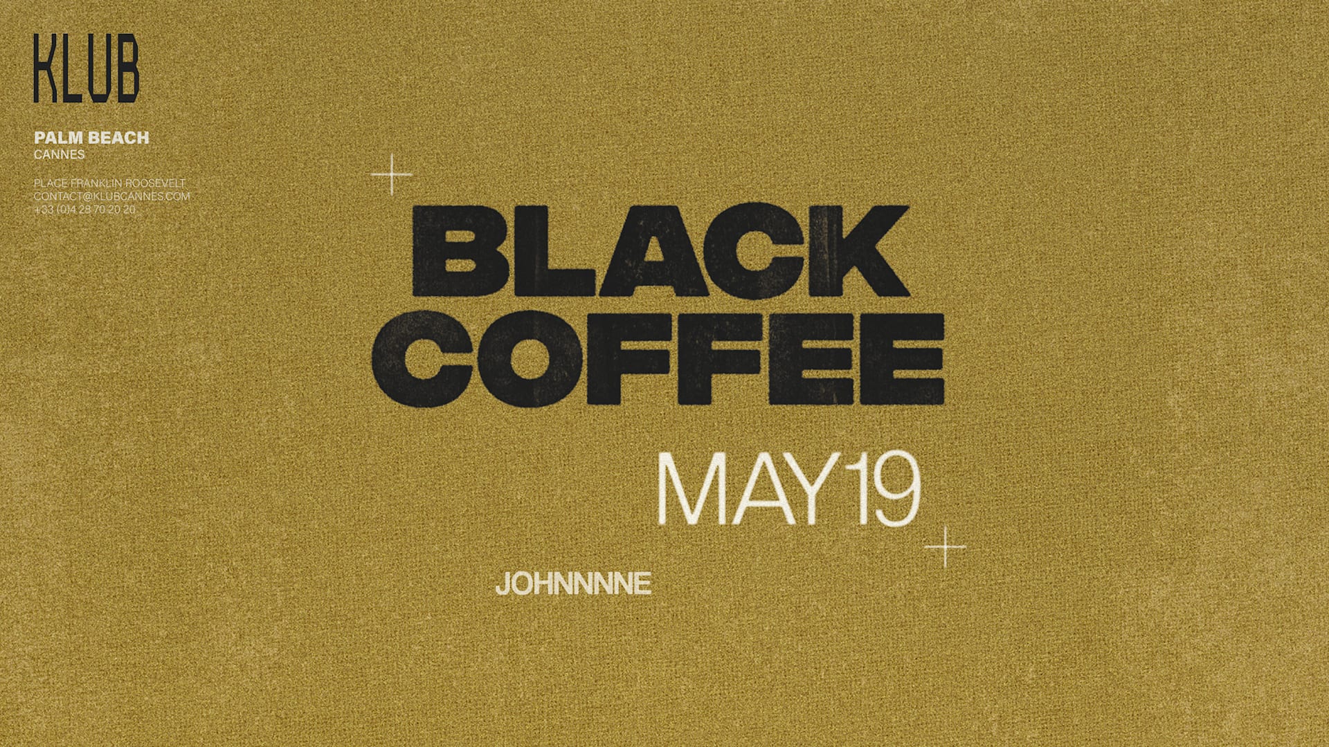 Black Coffee - Klub