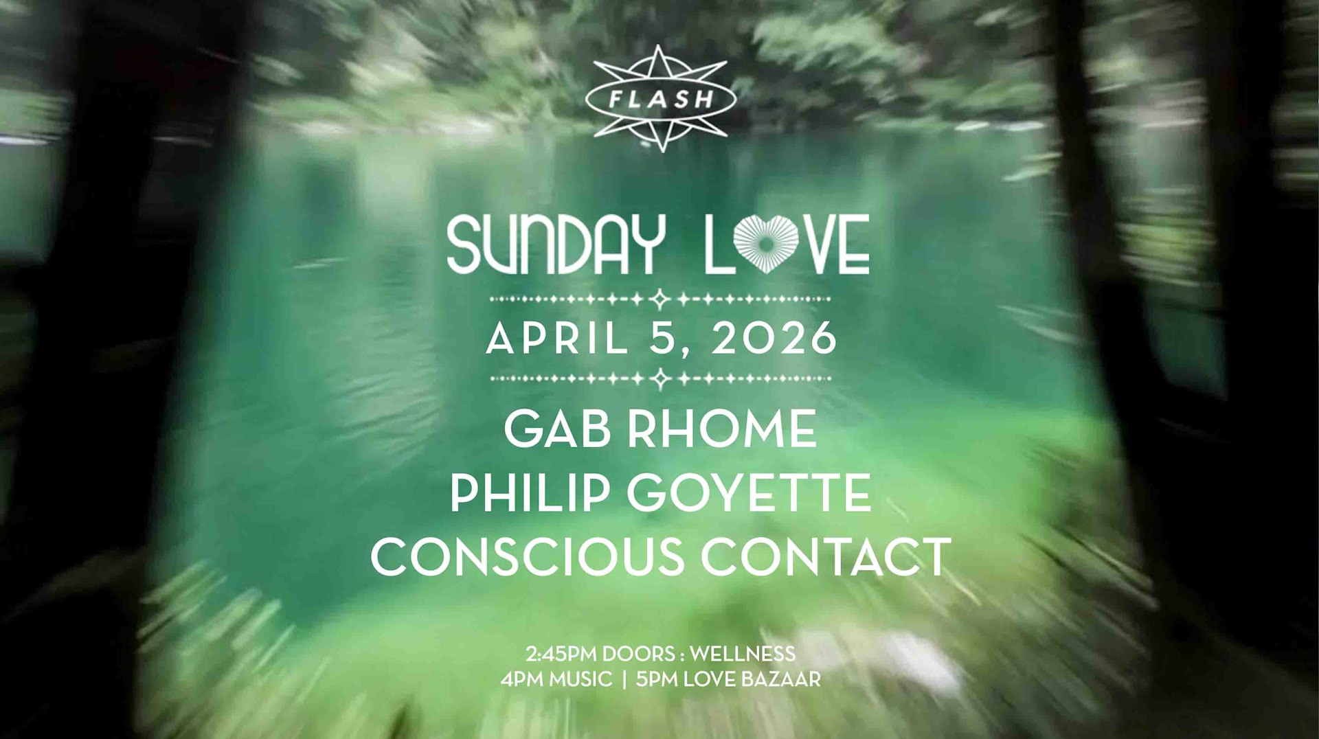 Sunday Love: Gab Rhome - Philip Goyette - Conscious Contact
