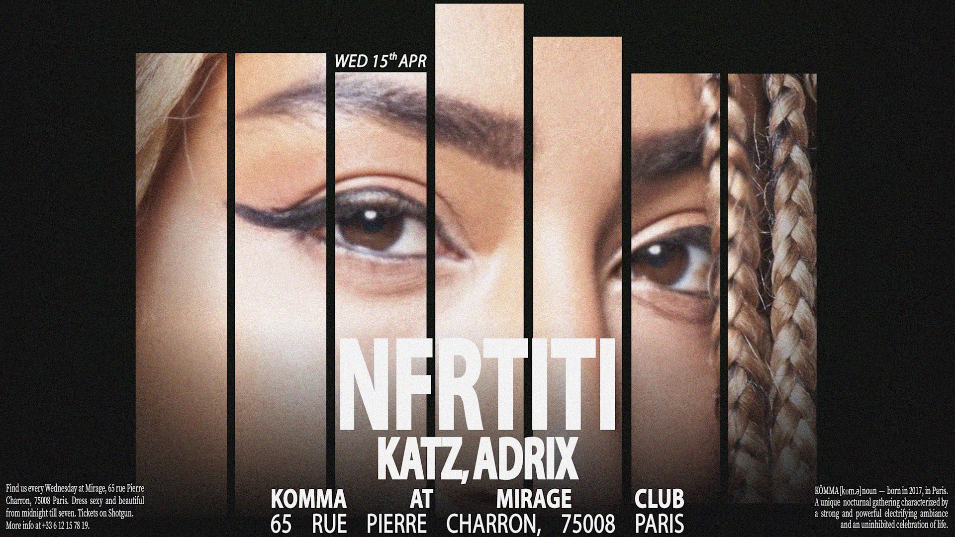 Kömma - Mirage: Nfrtiti, Katz, Adrix