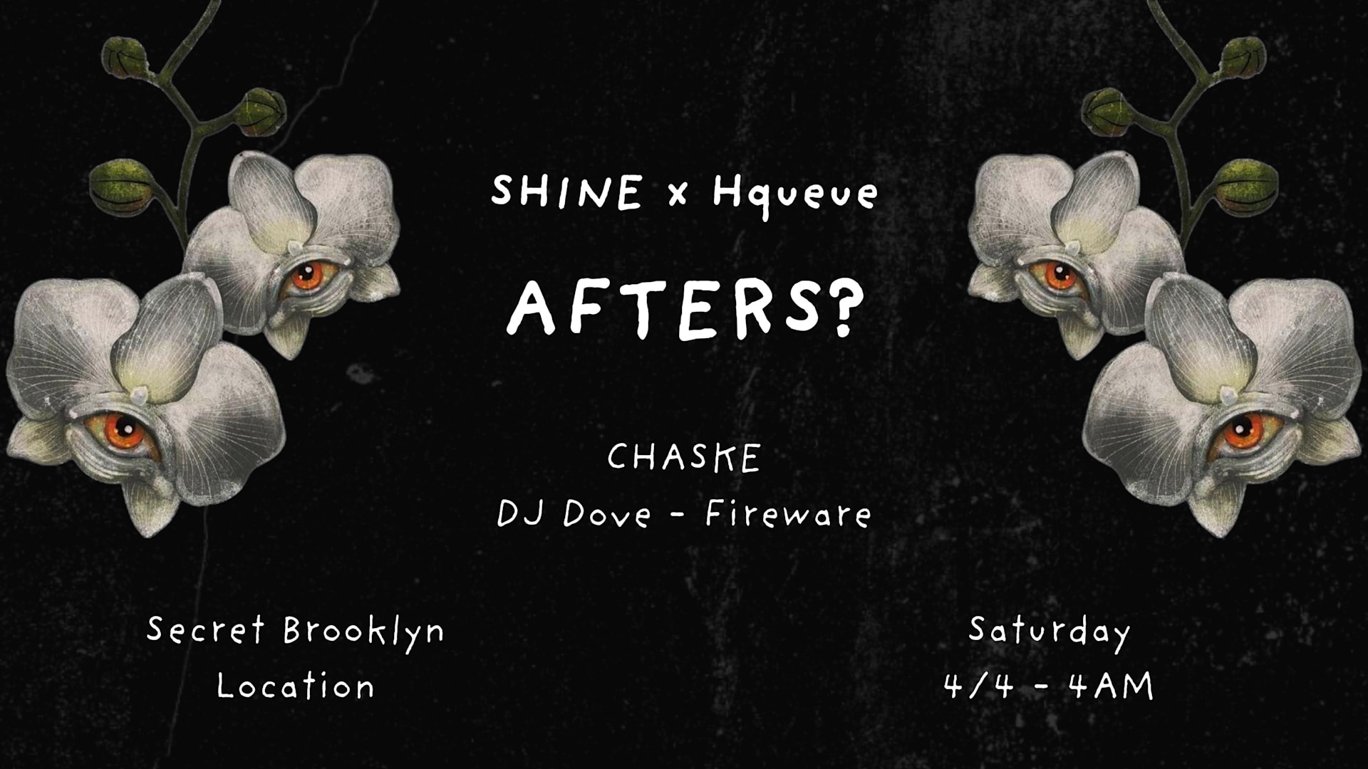 Hqueue X Shine: Afters 4.0