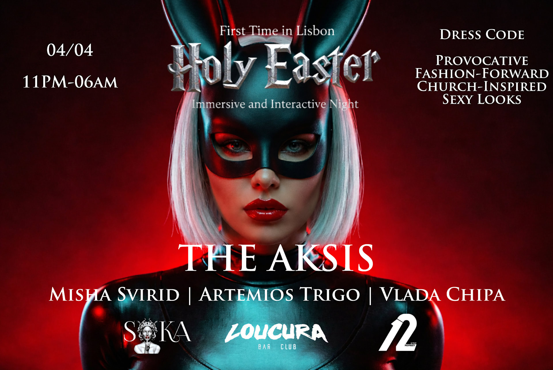 Holy Easter - Immersive And Interactive Night In Lisbon 18+