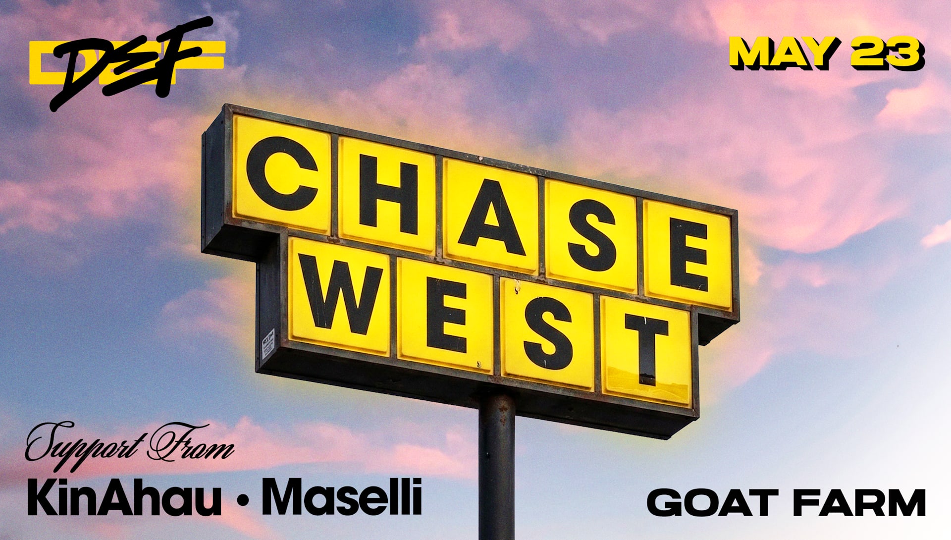 Chasewest, Kinahau, Maselli At Def (Sold Out)