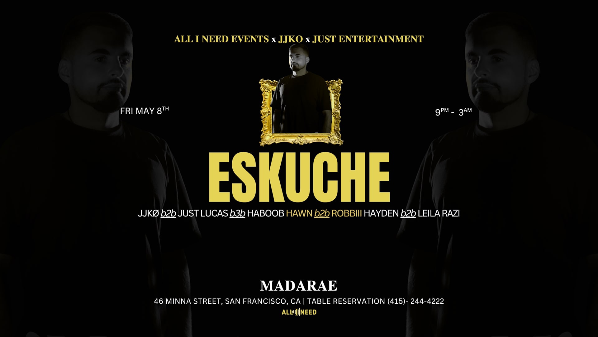 Eskuche (Tech House) At Madarae San Francisco