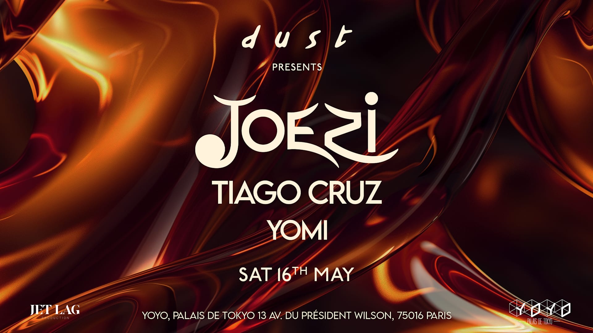 Dust Presents: Joezi, Tiago Cruz & Yomi