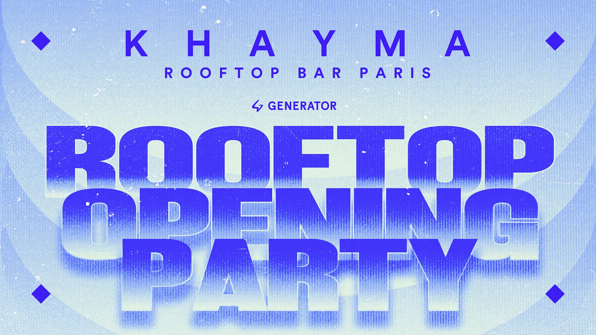 Openning Party Khayma Rooftop