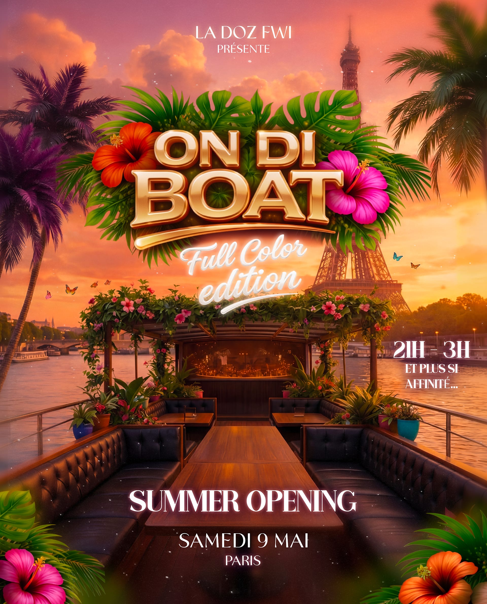 On DI Boat - Full Color Edition