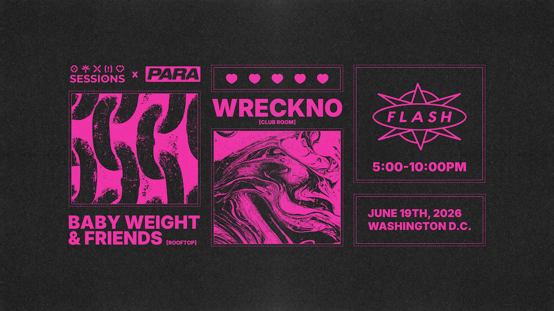 Wreckno X Baby Weight: Two-Floor Early Party