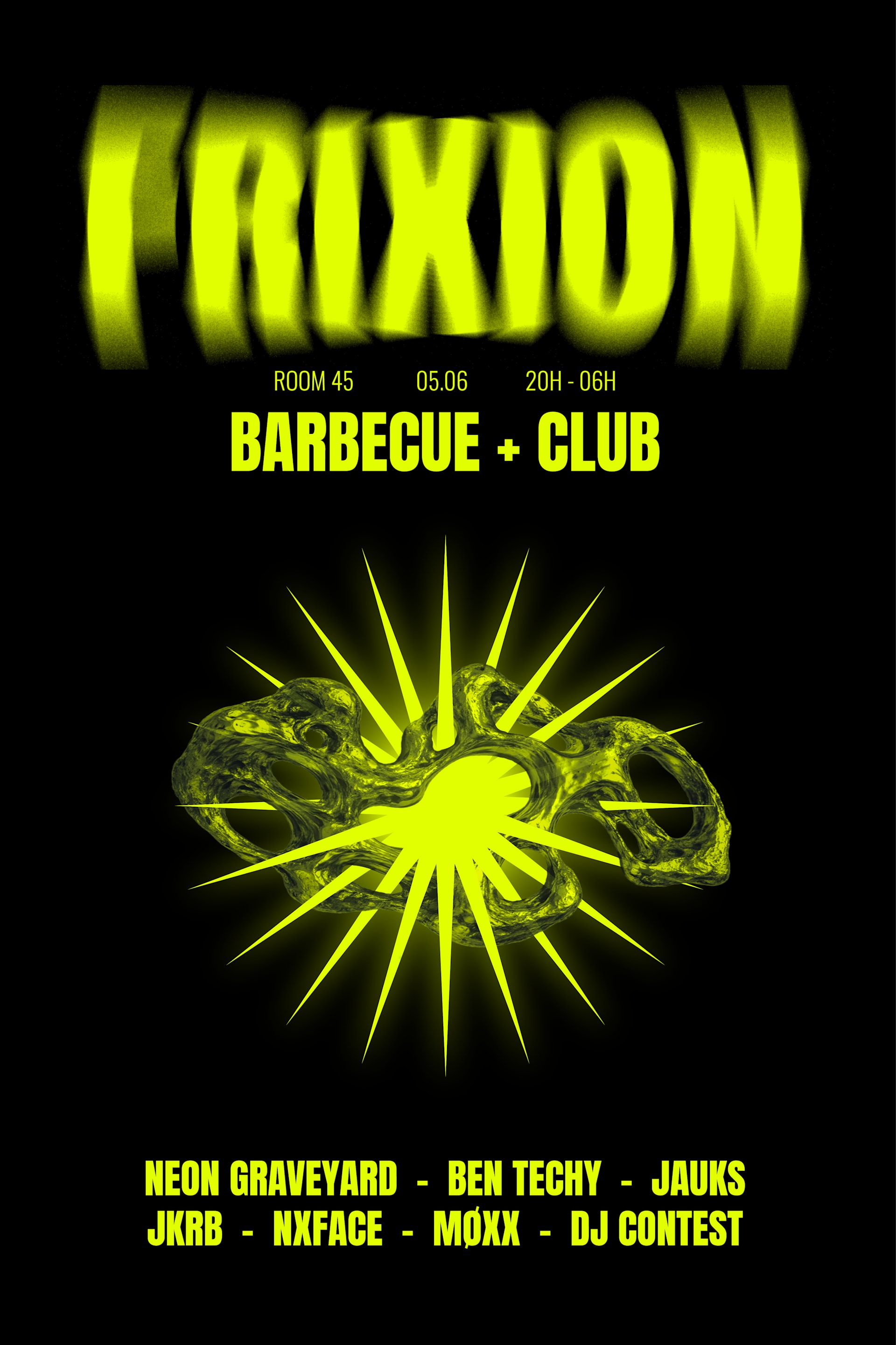 Frixion : Neon Graveyard, Ben Techy, Jauks...