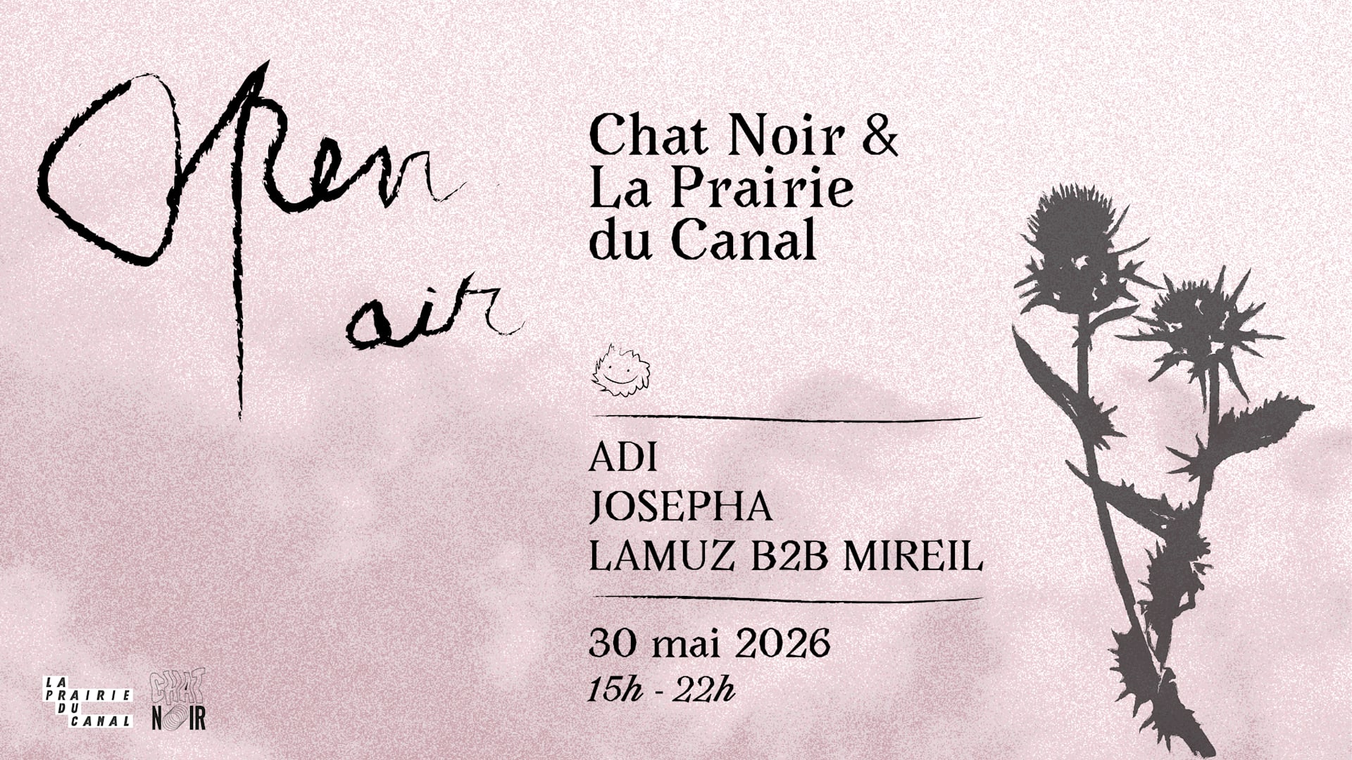 Open Air - Chat Noir W/ Adi, Josepha, Lamuz, Mireil + Foot