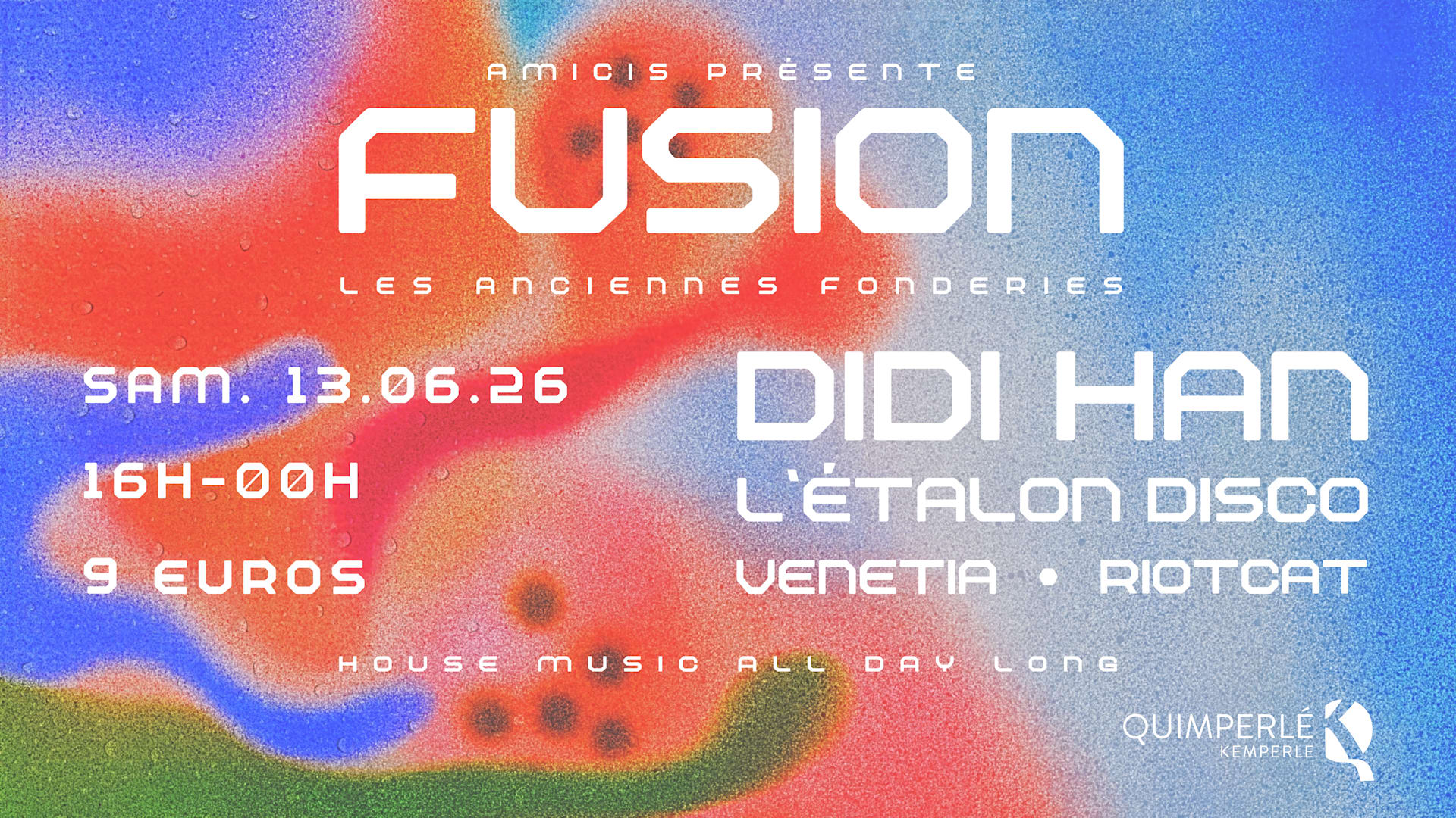 Amicis - Fusion - Anciennes Fonderies Quimperlé - 13 Juin
