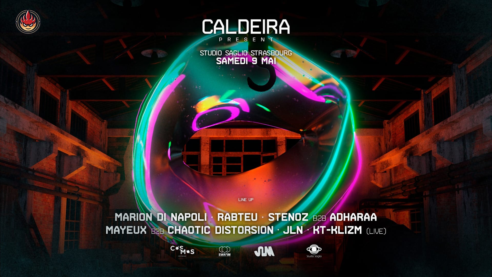 Caldeira / Marion DI Napoli, Rabteu, Kt-Klizm & More