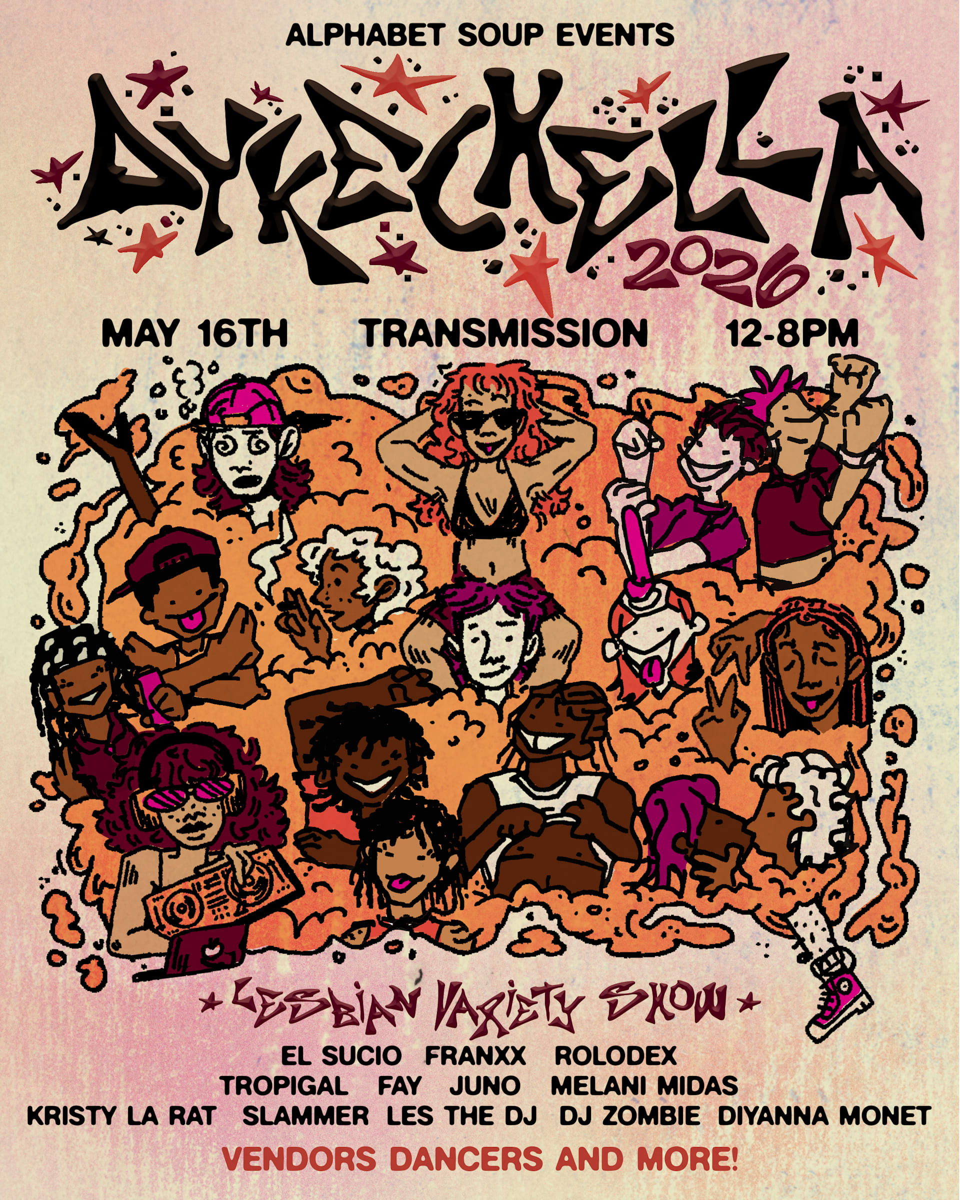 Alphabet Soup Pres. Dykechella