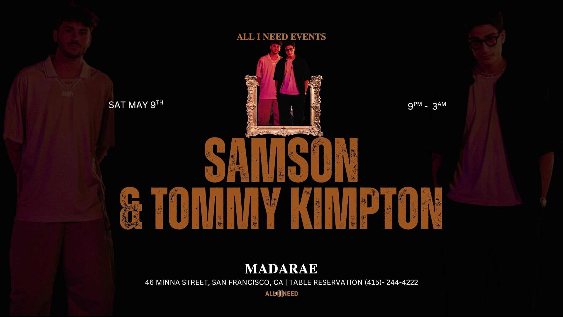Samson + Tommy Kimpton (Afro House) At Madarae