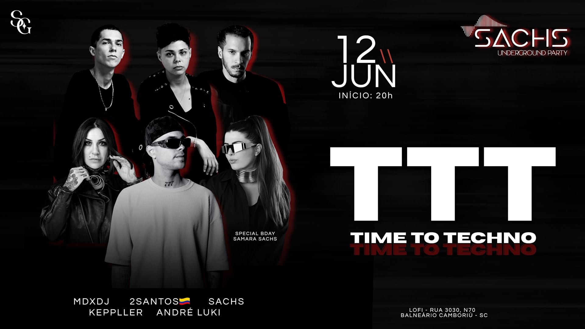 Time To Techno By Sachs Up