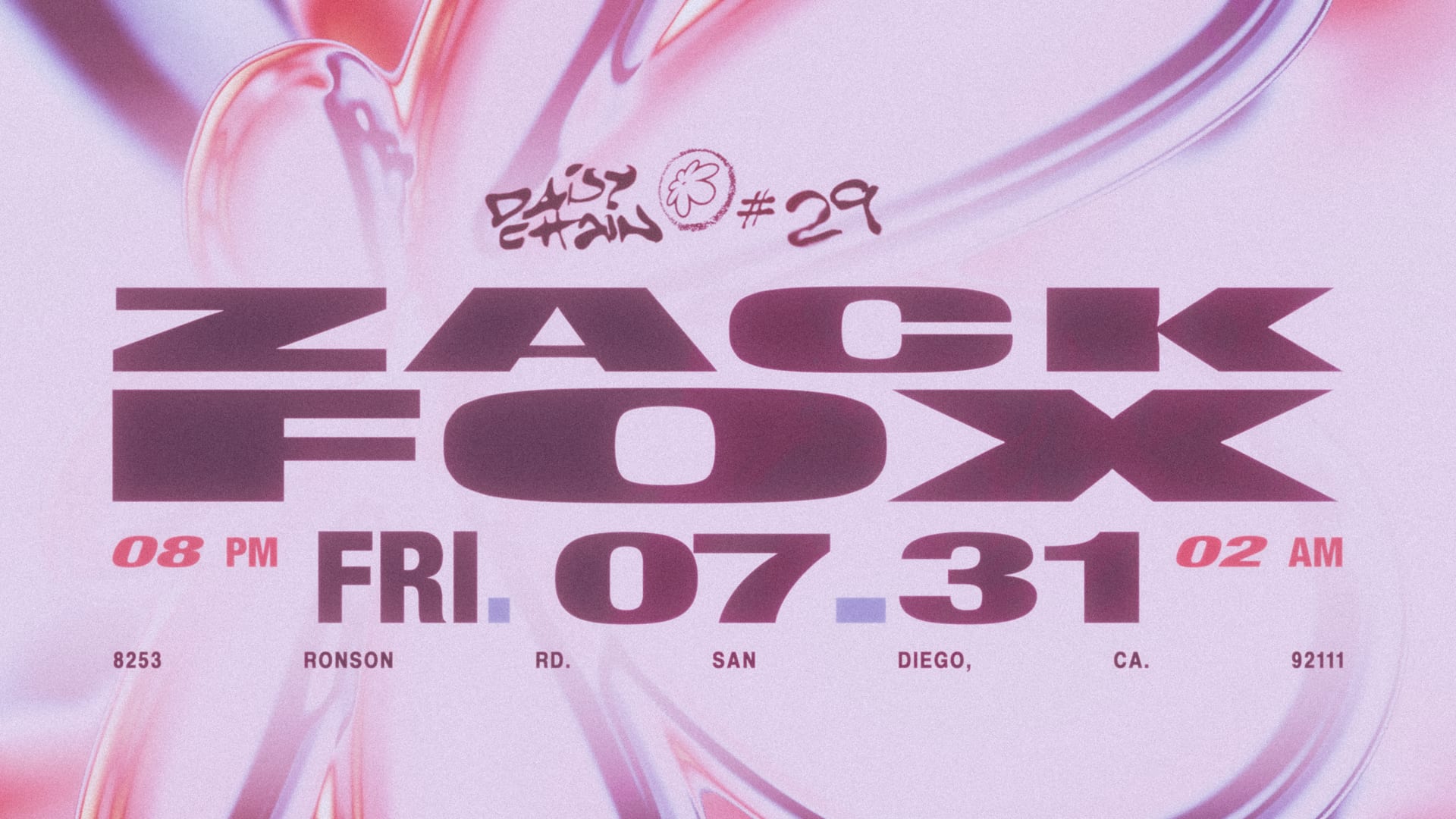 Daisy Chain #29 W/ Zack Fox