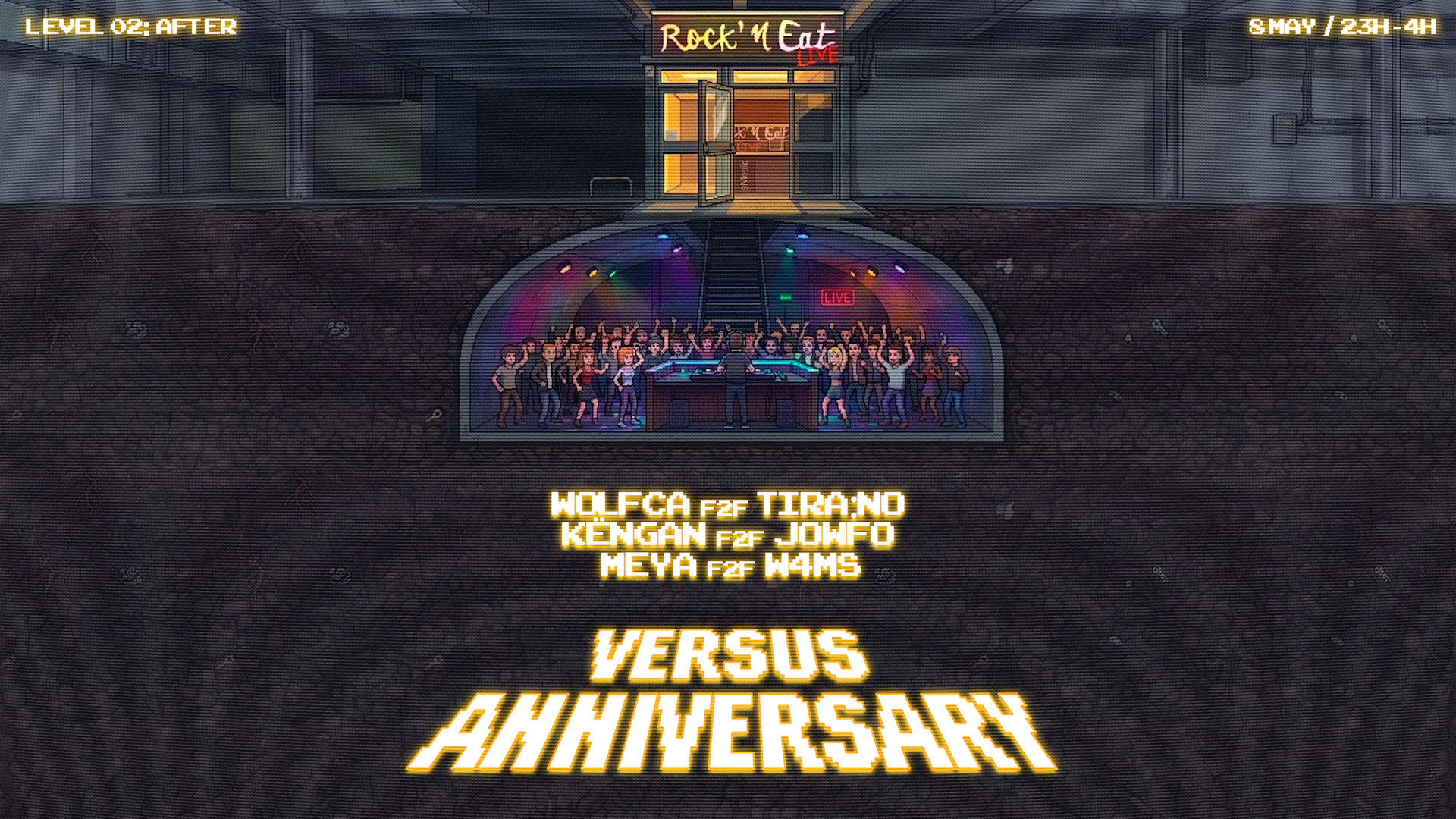 Versus 1y Anniversary - After - Rock 'n' Eat - Face To Face