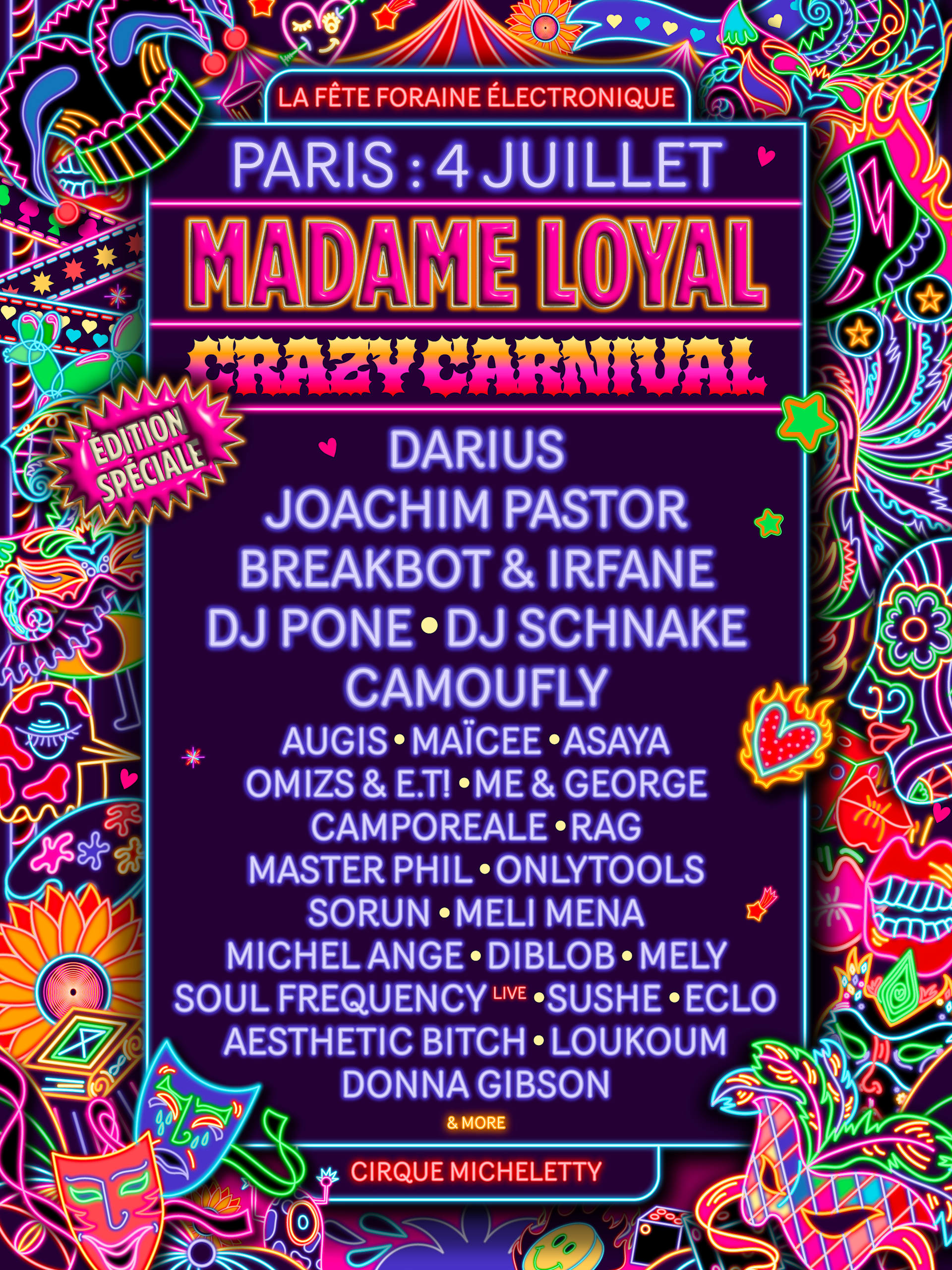 Madame Loyal Paris - Crazy Carnaval Edition