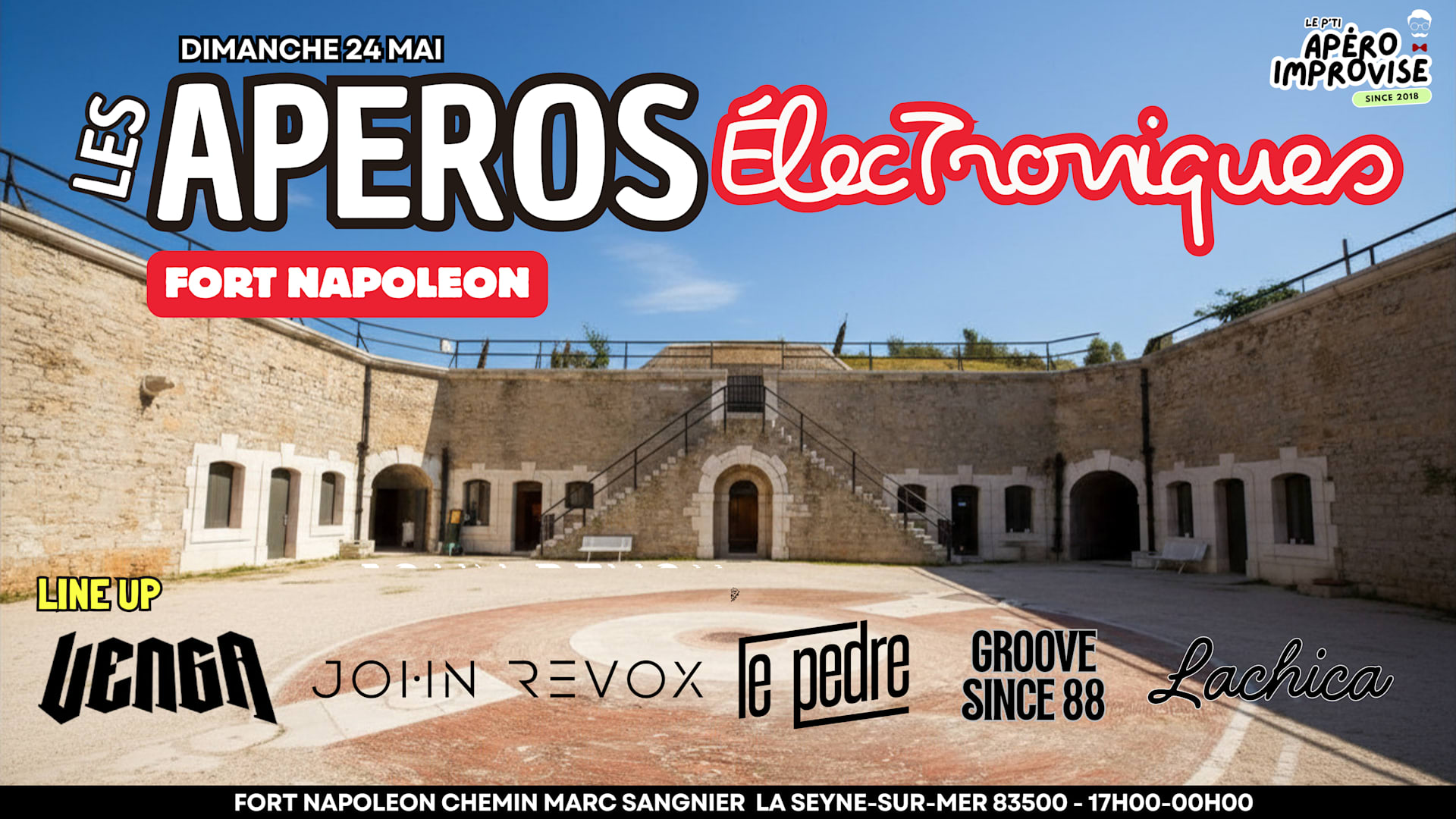 Les Apéros Électroniques X Fort Napoléon