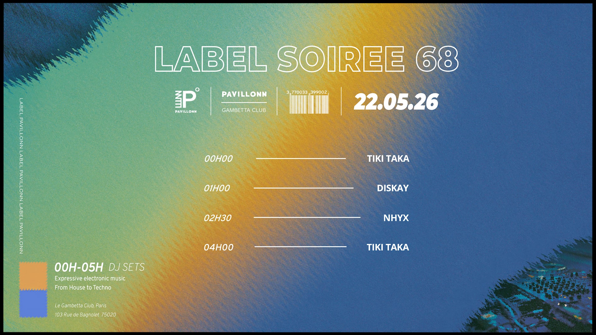 Pavillonn Label Soirée Club