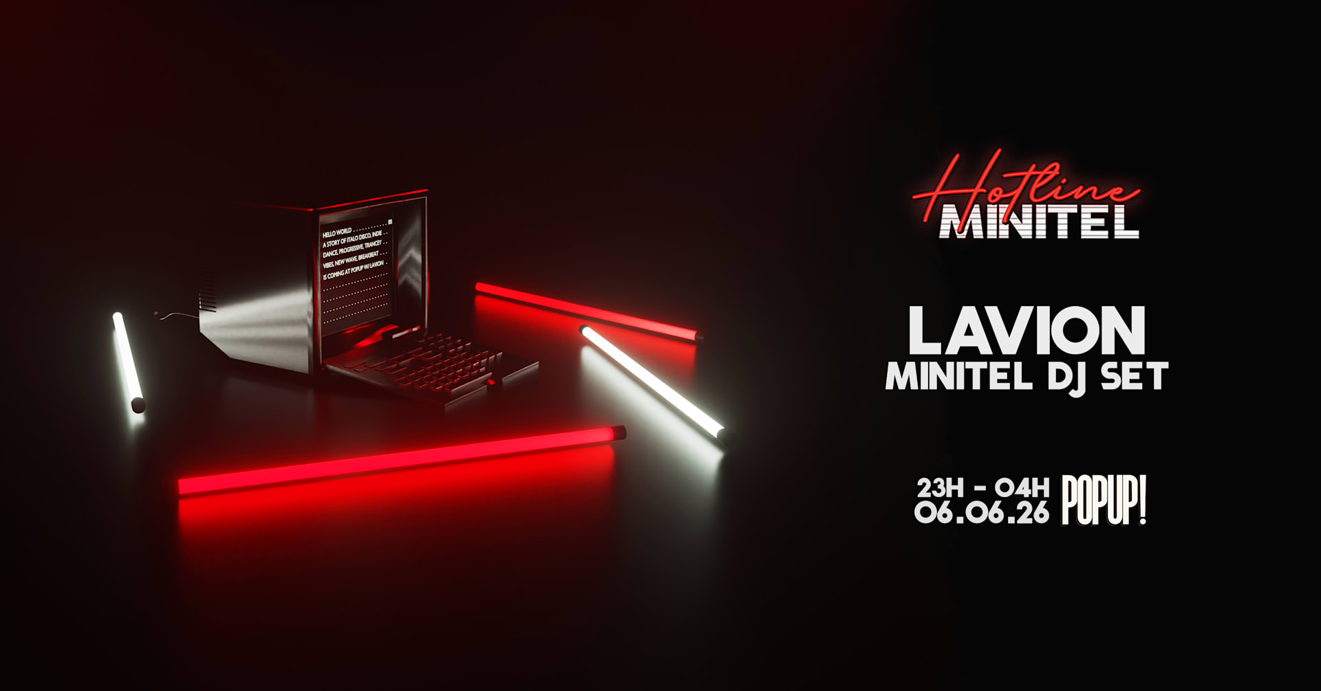 Hotline By Minitel : Lavion + Minitel
