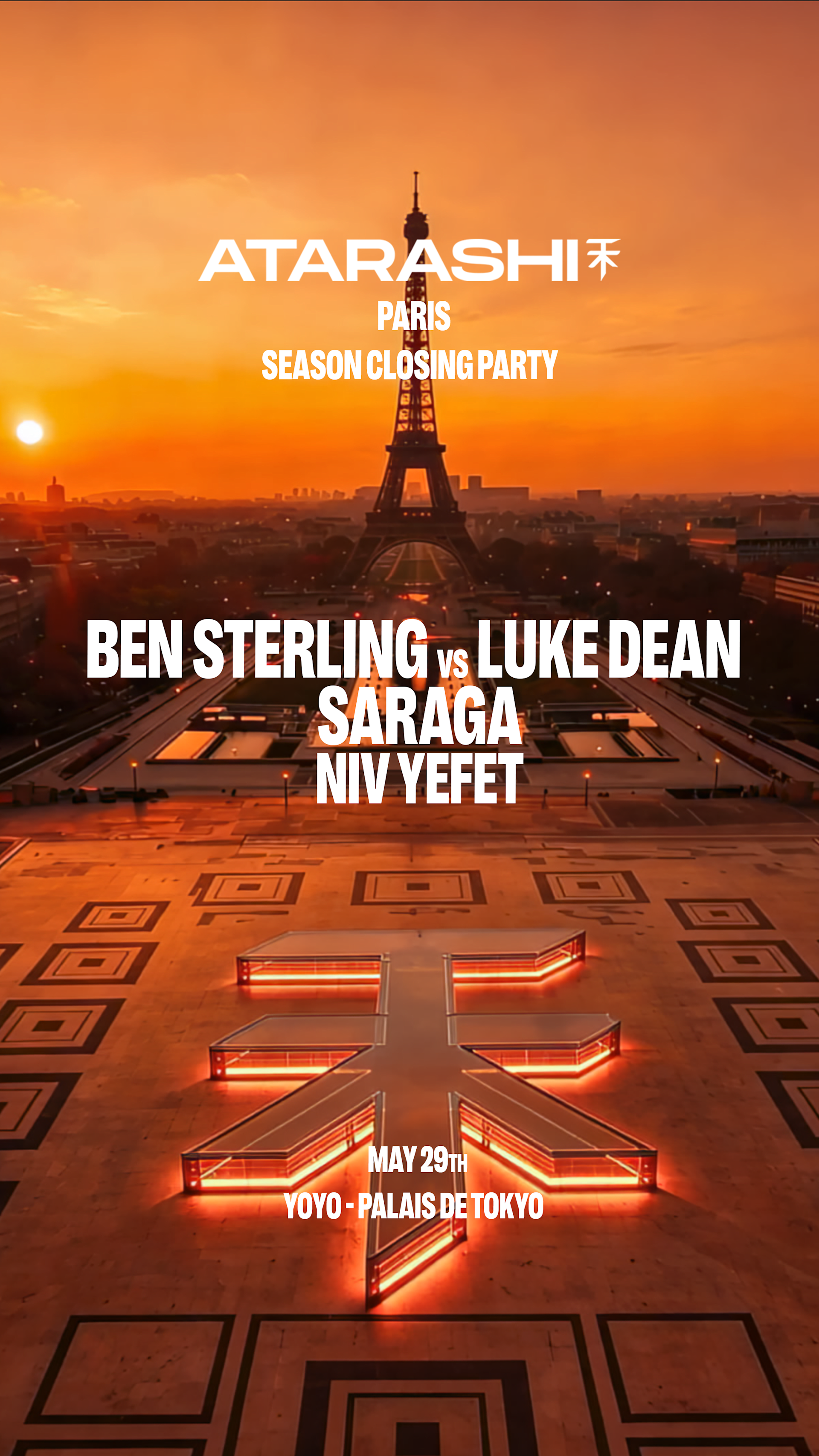 Atarashi Paris: Ben Sterling, Luke Dean, Saraga
