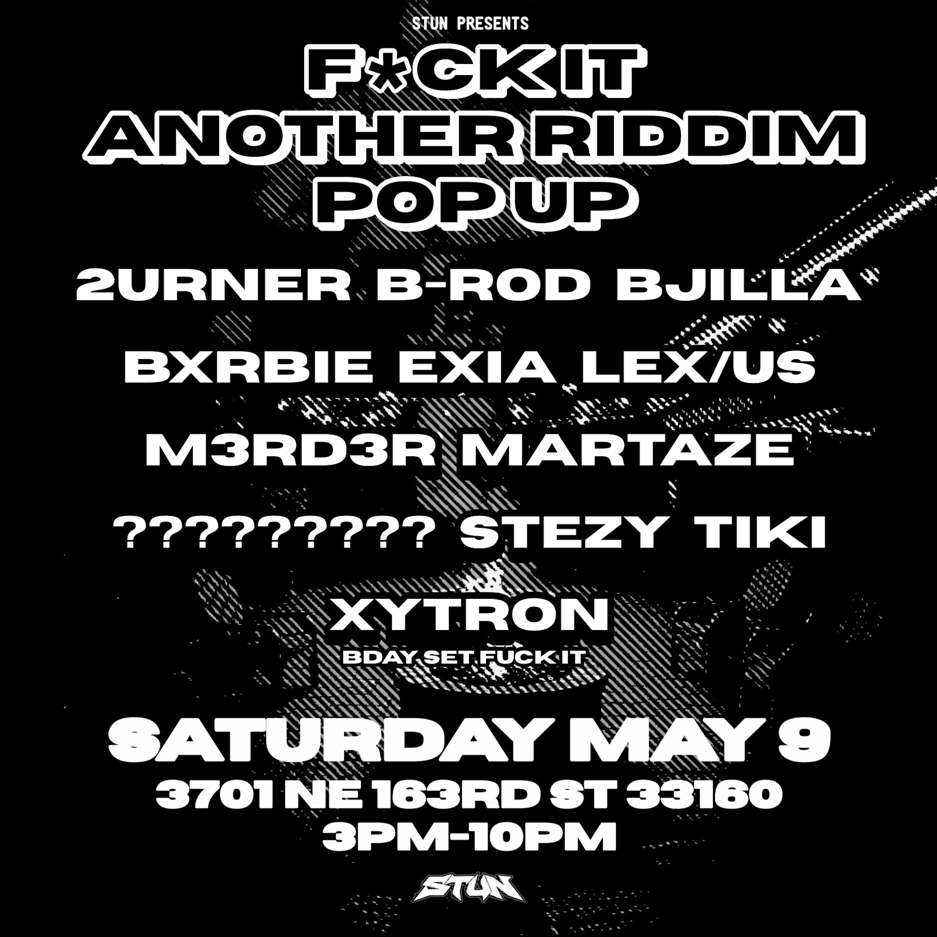 F*Ck It, Another Riddim Pop Up