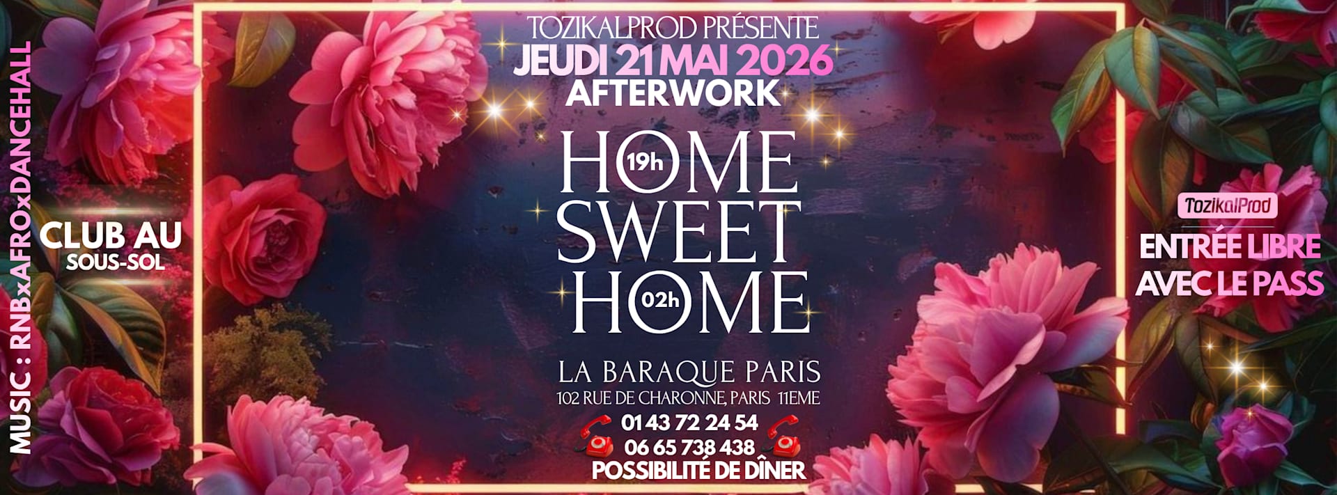 Le Meilleur  Afterwork  - Home Sweet Home - Big Party