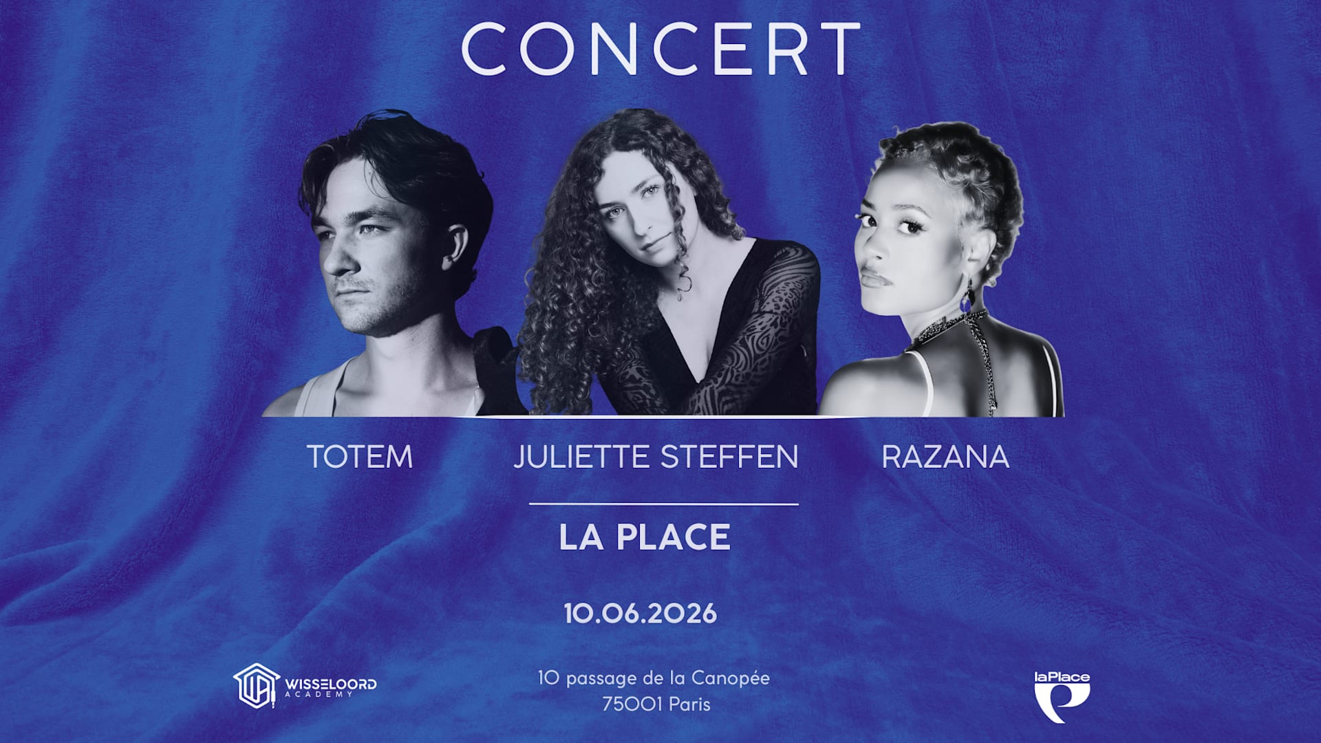 Totem X Juliette Steffen X Razana - Concert